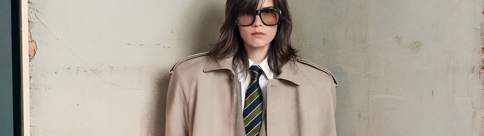 Бомбер Saint Laurent из коллекции осень-зима 2025/2026