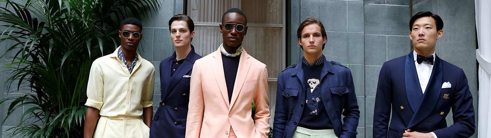 классический костюм из коллекции Ralph Lauren Purple Label весна-лето 2025