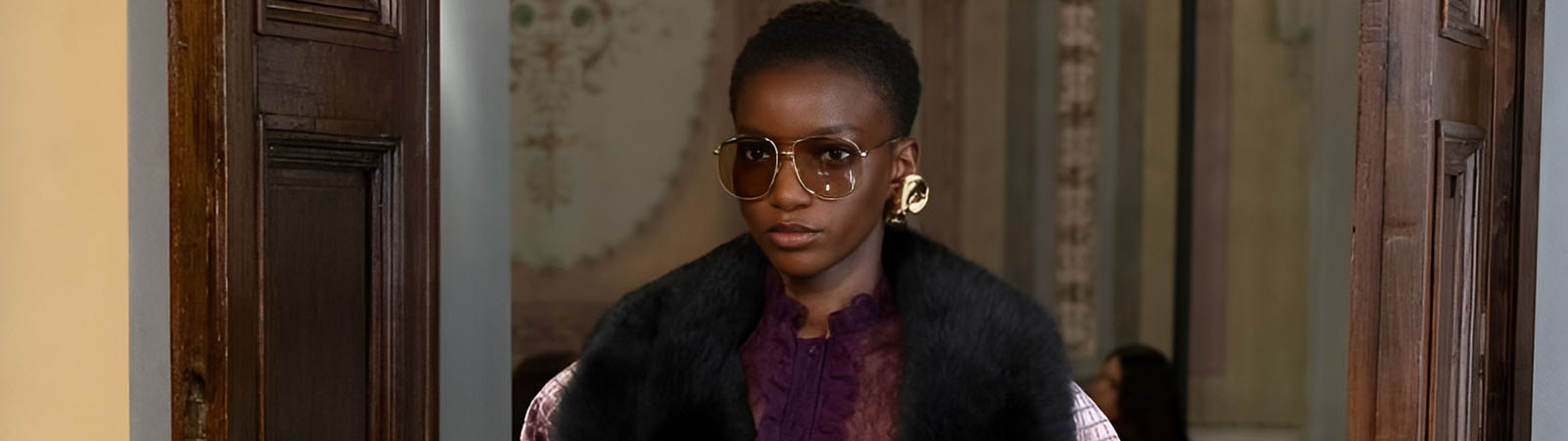 Образ с показа Gucci Cruise 2026