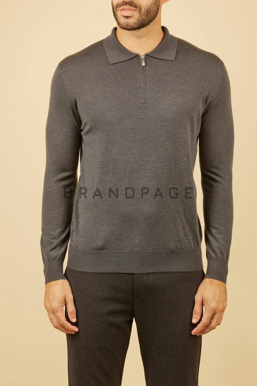 Поло кашемировое Brunello Cucinelli BPLUX5613 Поло кашемировое Brunello Cucinelli BPLUX5613
