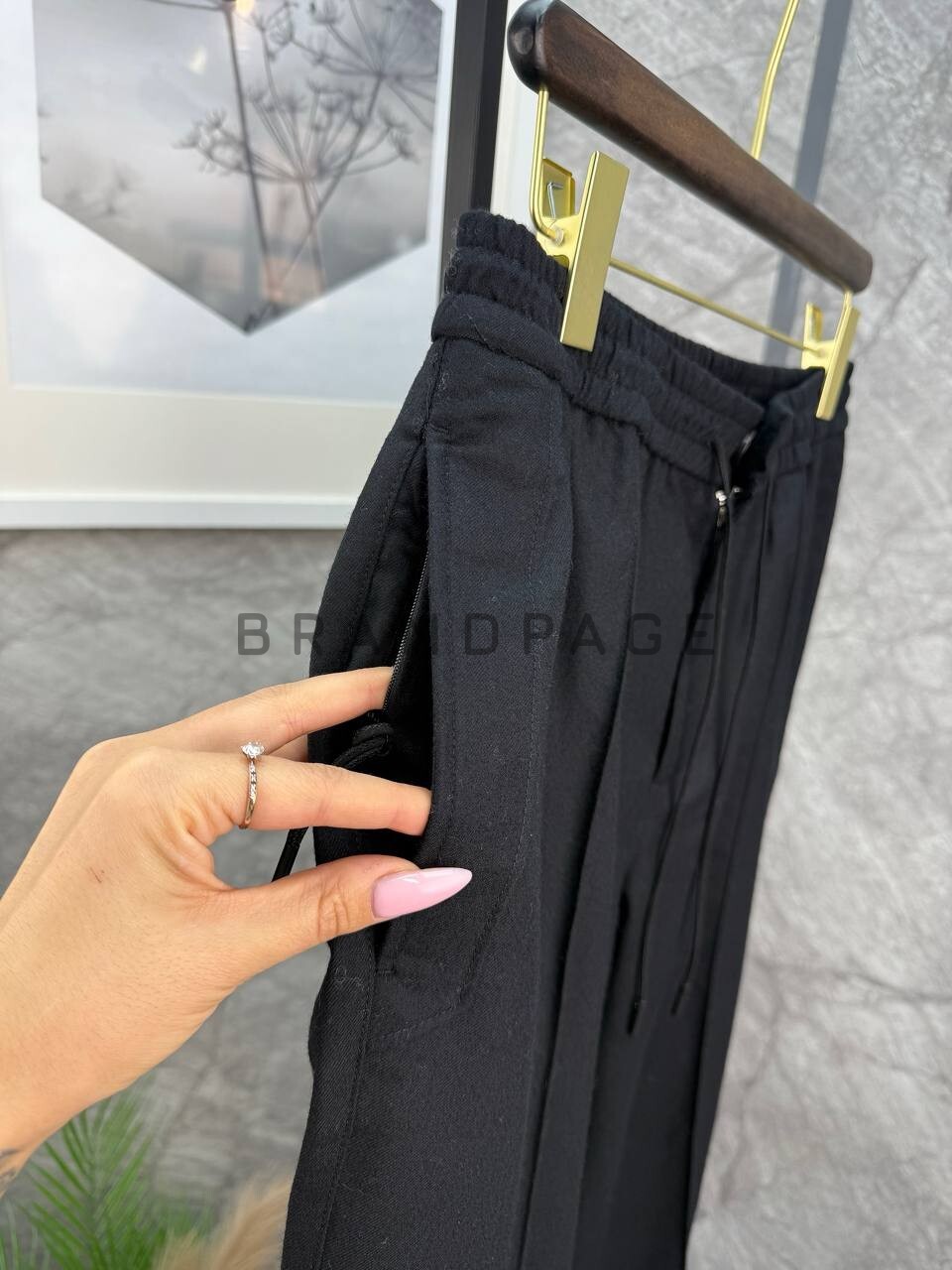 Брюки из шерсти Ланы Zegna BPLUX5541 Брюки из шерсти Ланы Zegna BPLUX5541