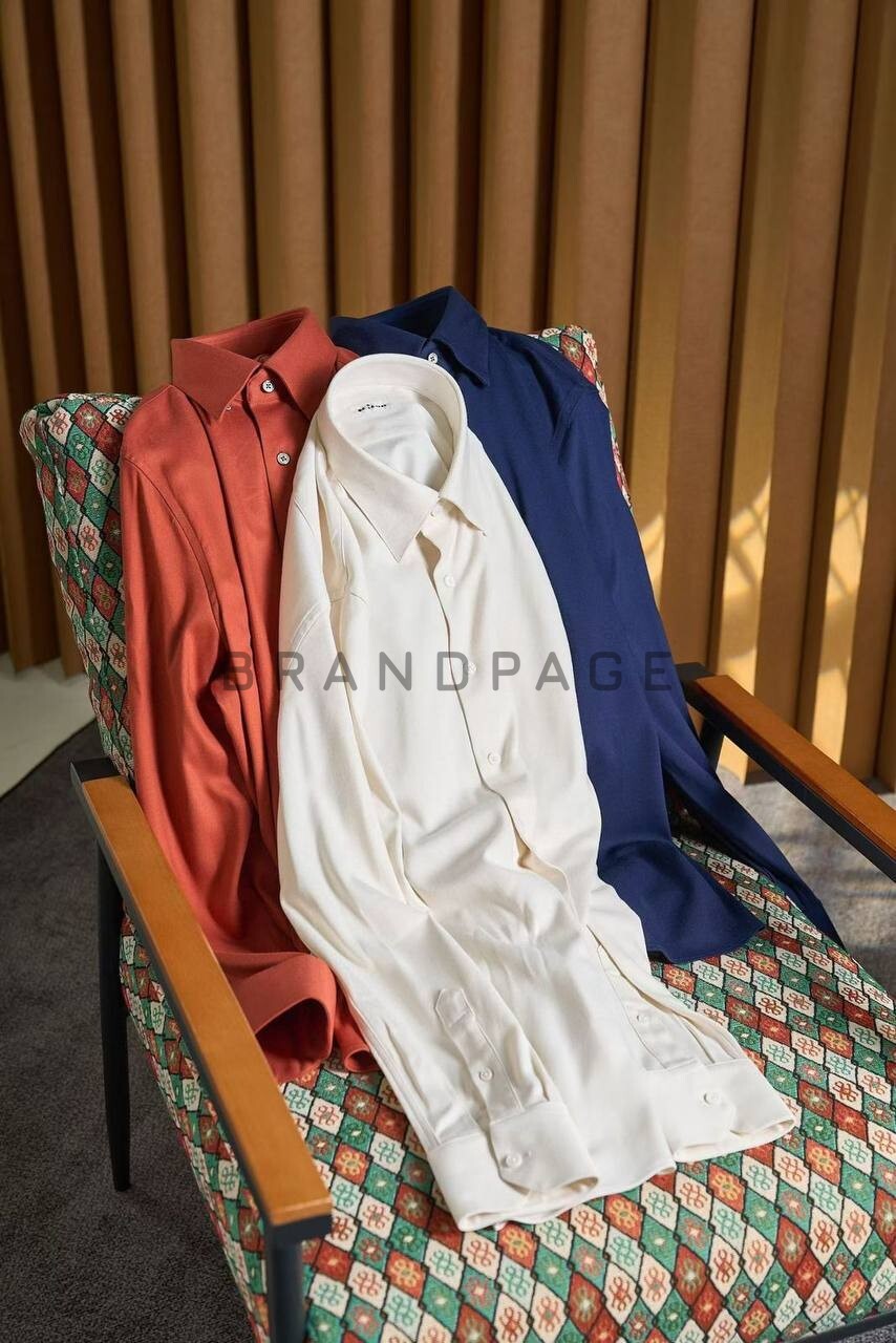 Рубашка из хлопка Kiton BPLUX5397 Рубашка из хлопка Kiton BPLUX5397