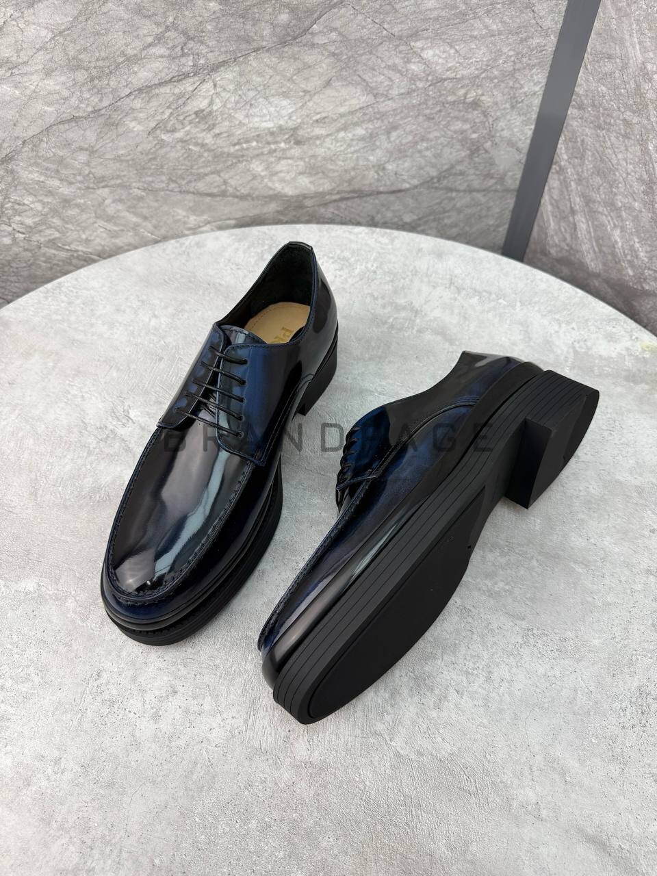 Туфли из натуральной кожи Prada BPLUX5447 Туфли из натуральной кожи Prada BPLUX5447