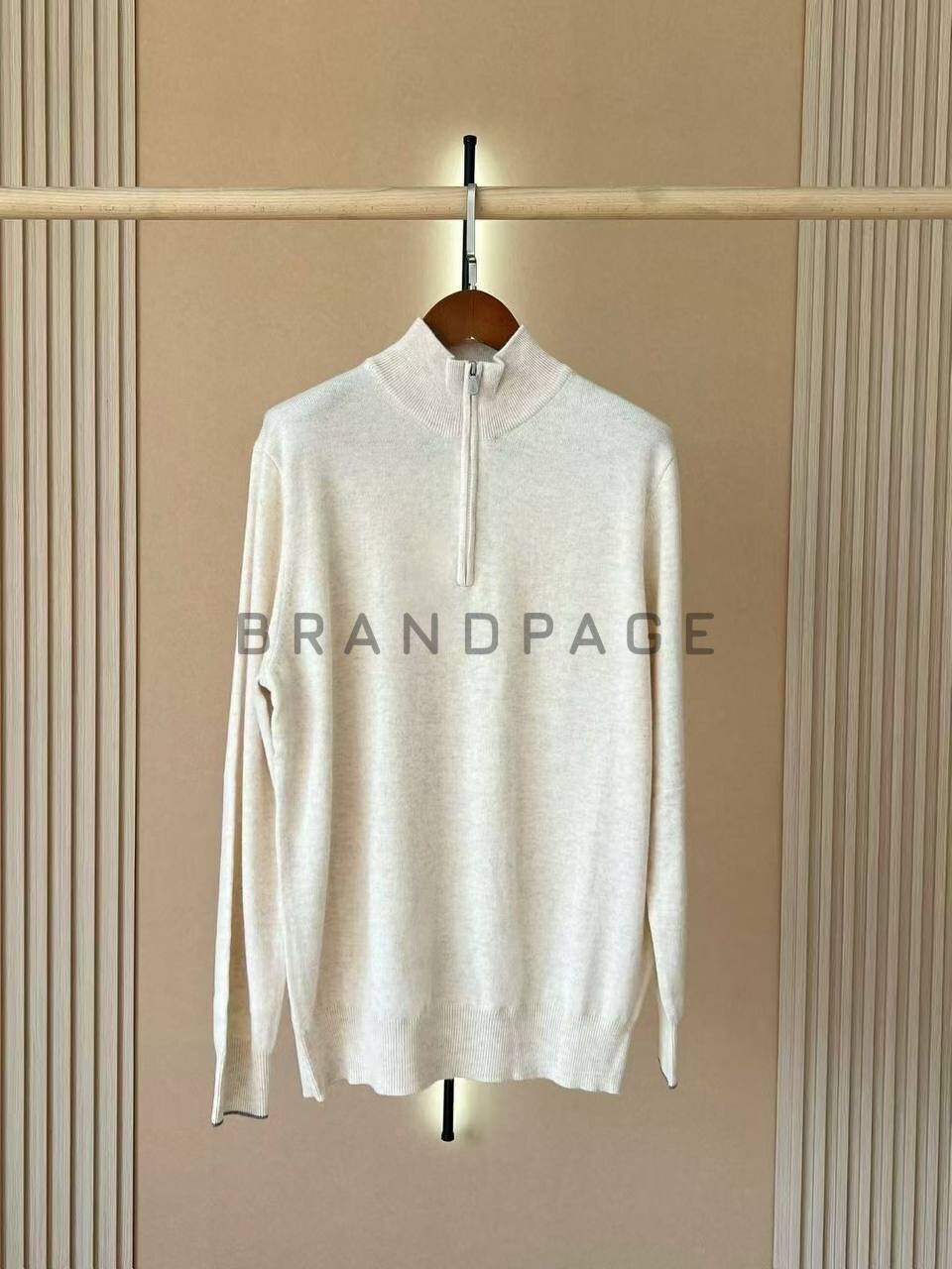 Джемпер кашемировый Brunello Cucinelli BPLUX5579 Джемпер кашемировый Brunello Cucinelli BPLUX5579