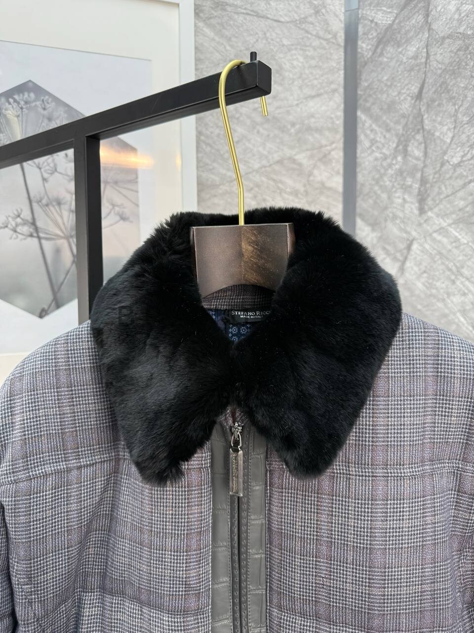 Куртка из хлопка, крокодила и меха кролика Stefano Ricci BPLUX5684 Куртка из хлопка, крокодила и меха кролика Stefano Ricci BPLUX5684