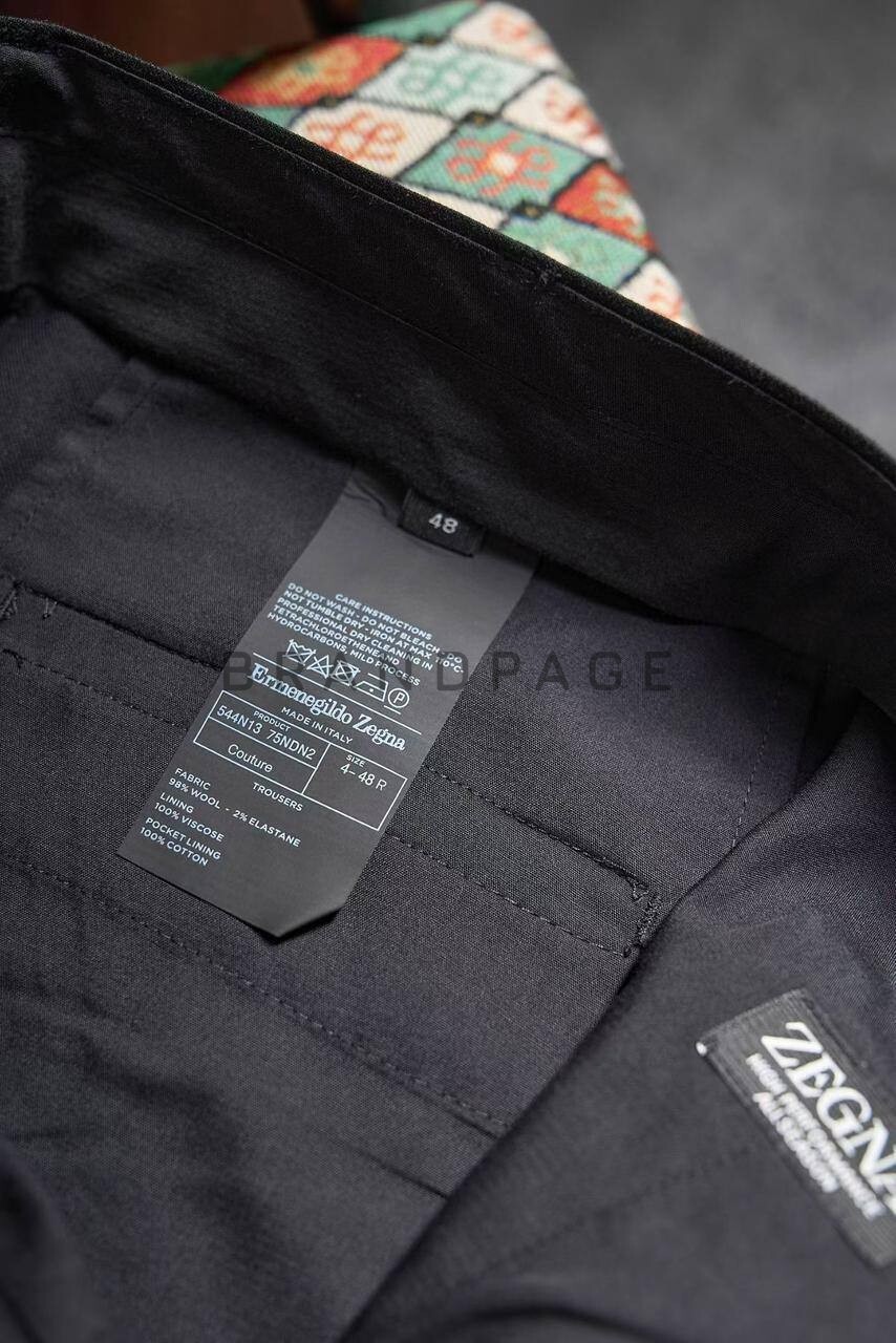 Брюки шерстяные Zegna BPLUX5390 Брюки шерстяные Zegna BPLUX5390