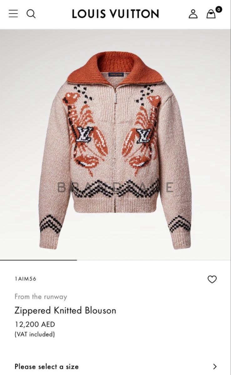 Кардиган хлопково-шерстяной Louis Vuitton BPLUX5664 Кардиган хлопково-шерстяной Louis Vuitton BPLUX5664