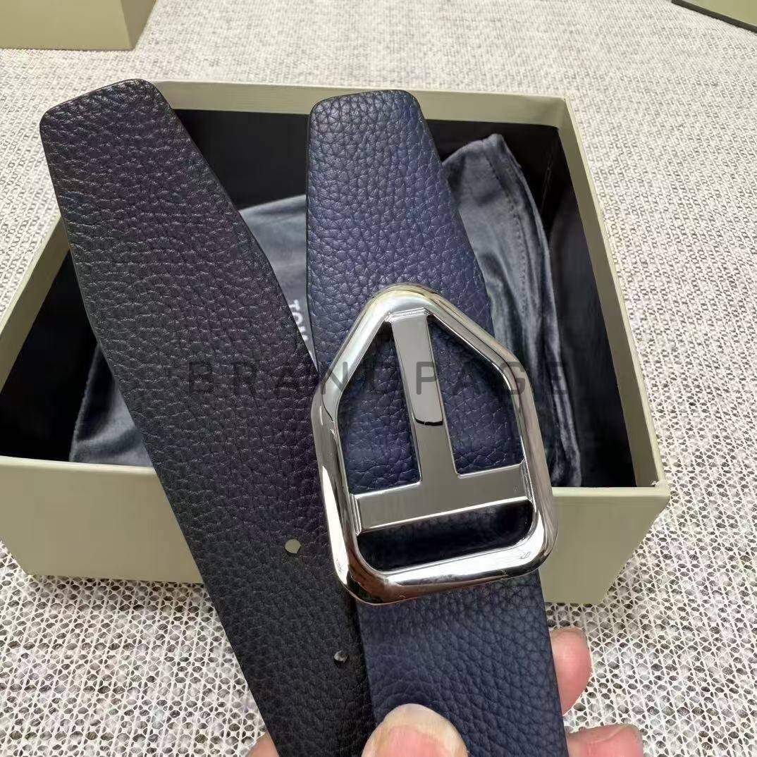 Ремень телячий Tom Ford BPLUX5474 Ремень телячий Tom Ford BPLUX5474