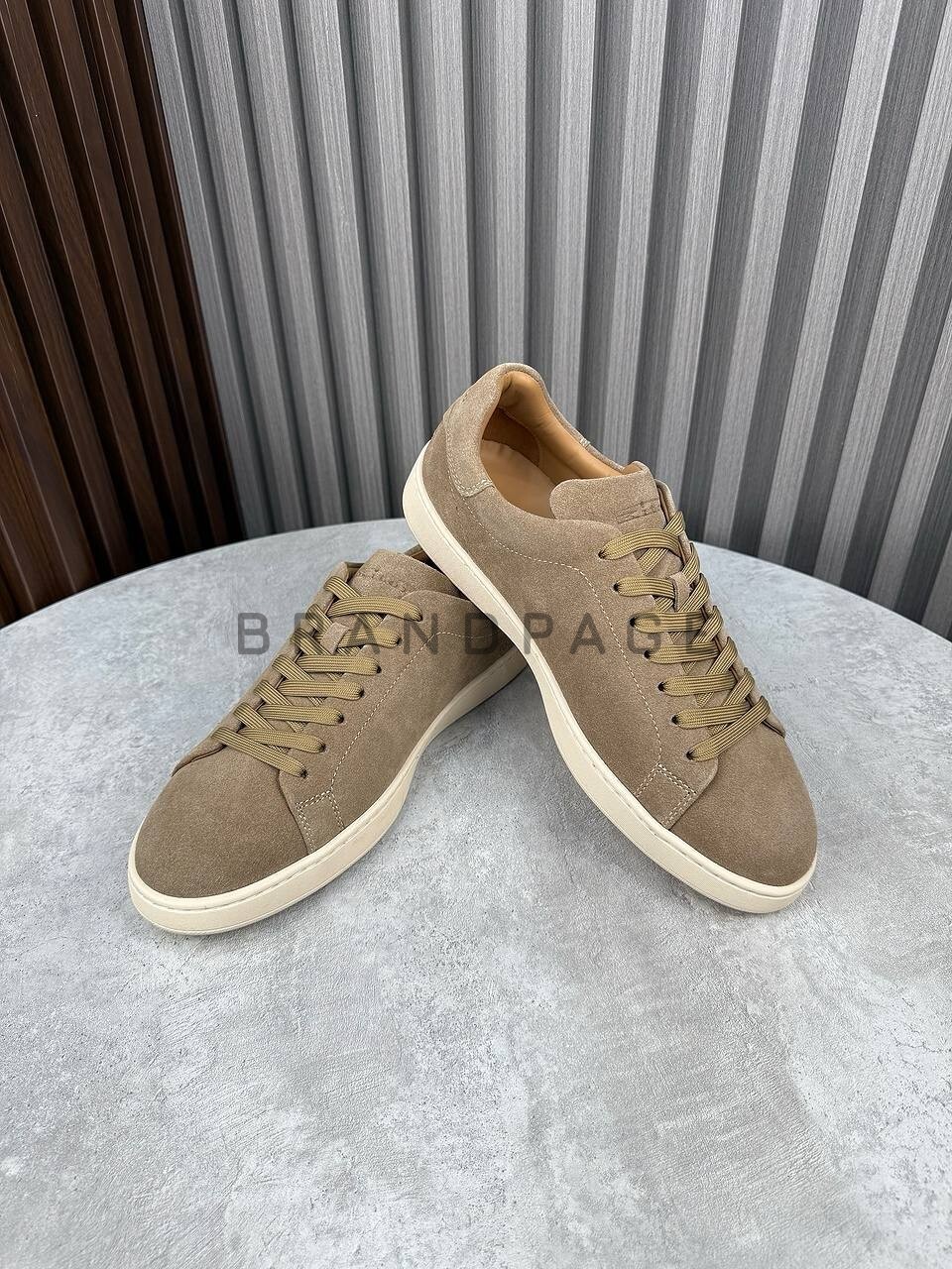 Кеды из натуральной замши Kiton BPLUX5644 Кеды из натуральной замши Kiton BPLUX5644