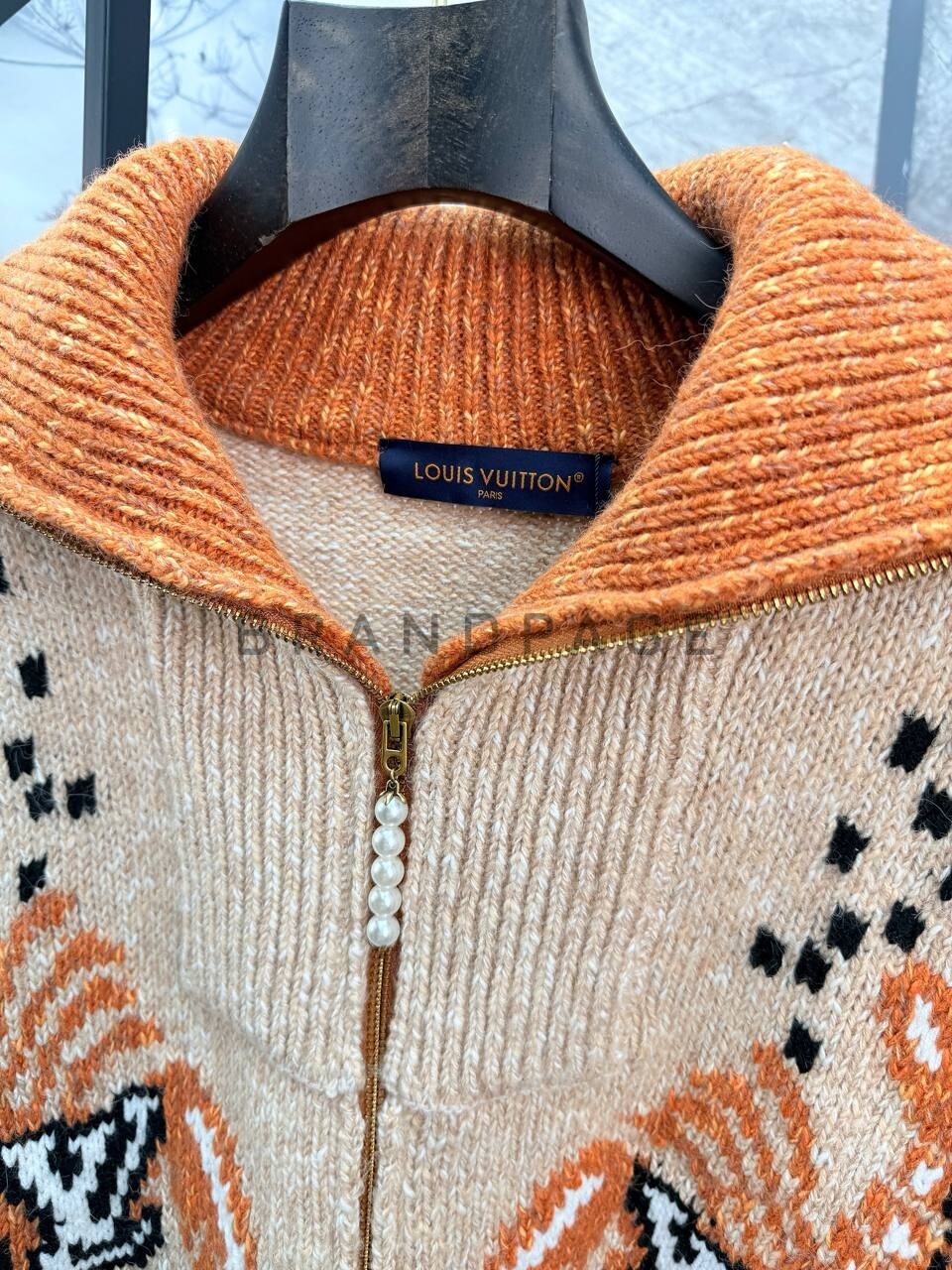 Кардиган хлопково-шерстяной Louis Vuitton BPLUX5664 Кардиган хлопково-шерстяной Louis Vuitton BPLUX5664