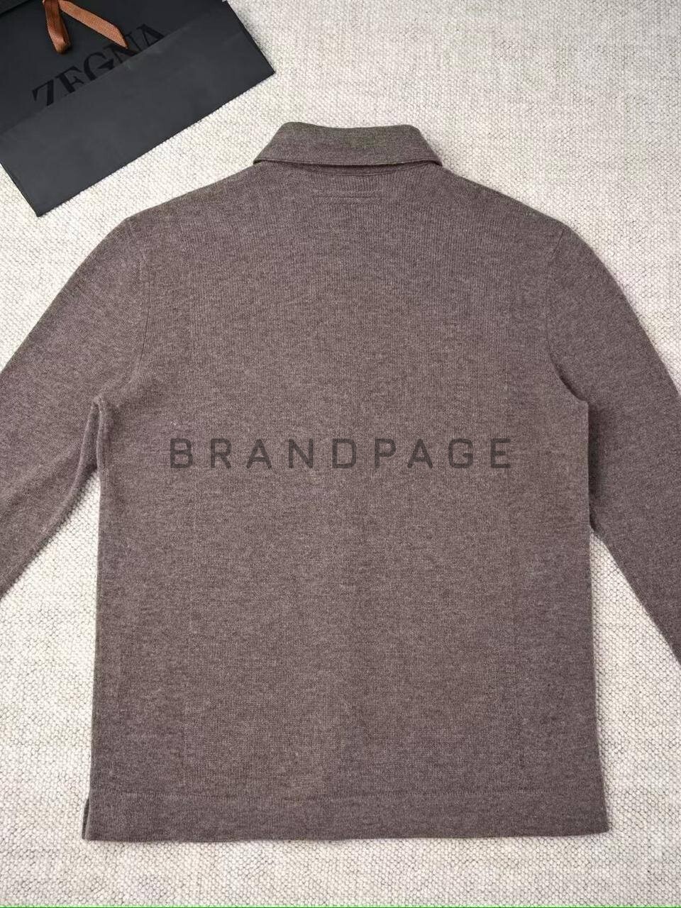 Рубашка кашемировая Zegna BPLUX5423 Рубашка кашемировая Zegna BPLUX5423