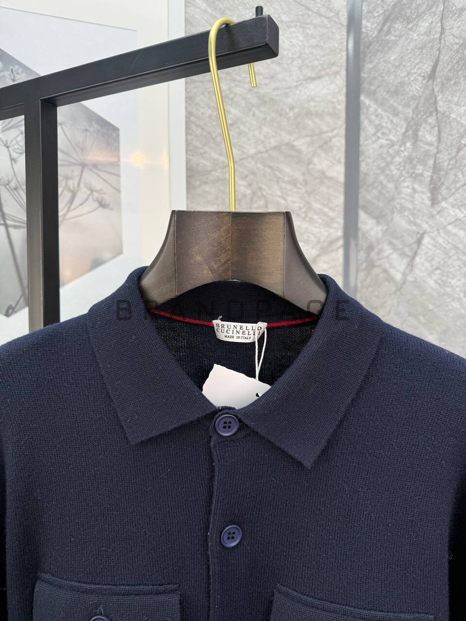 Кардиган из лана шерсти Brunello Cucinelli BPLUX5693 Кардиган из лана шерсти Brunello Cucinelli BPLUX5693