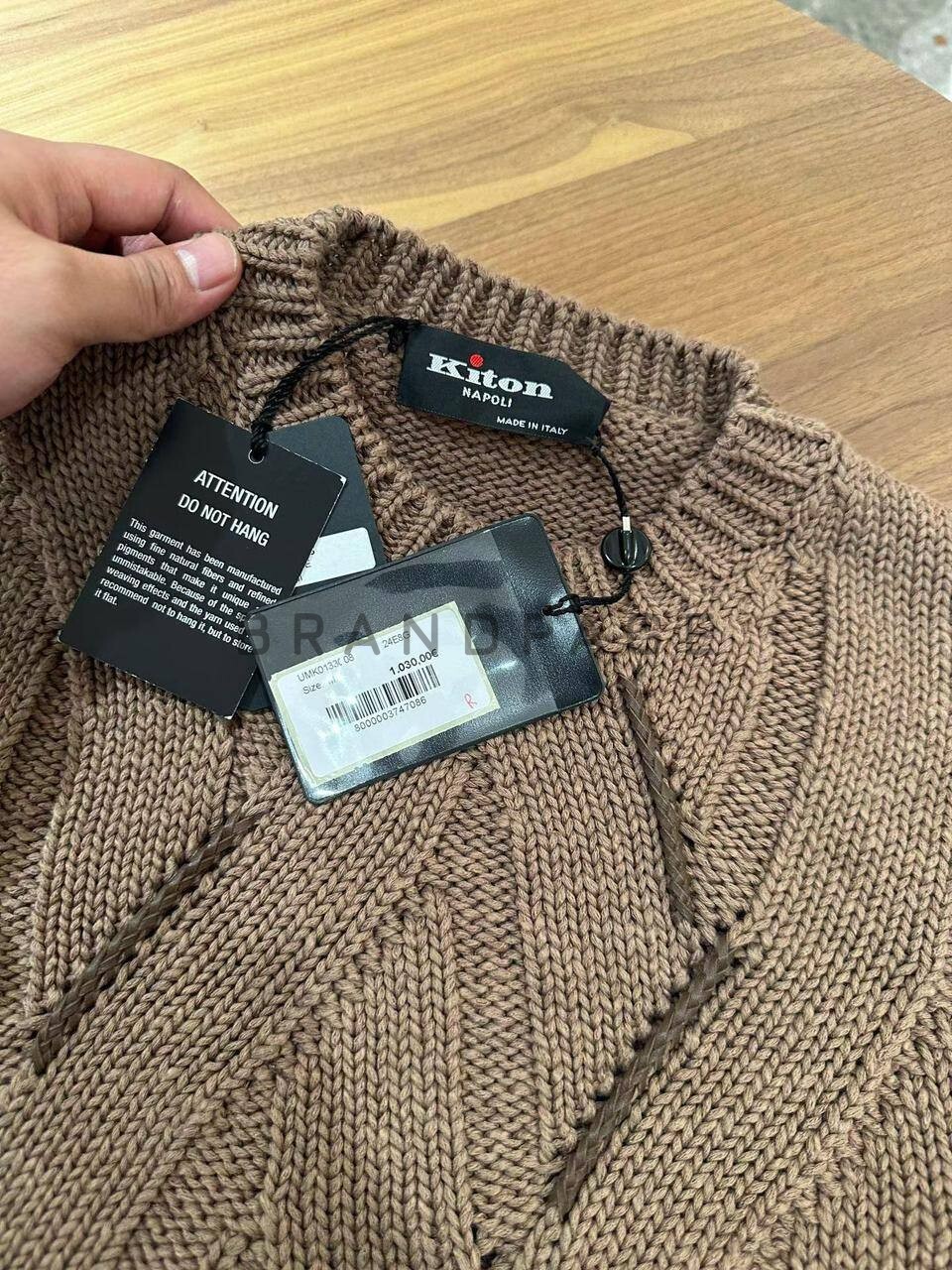 Свитер льняной Kiton BPLUX5680 Свитер льняной Kiton BPLUX5680