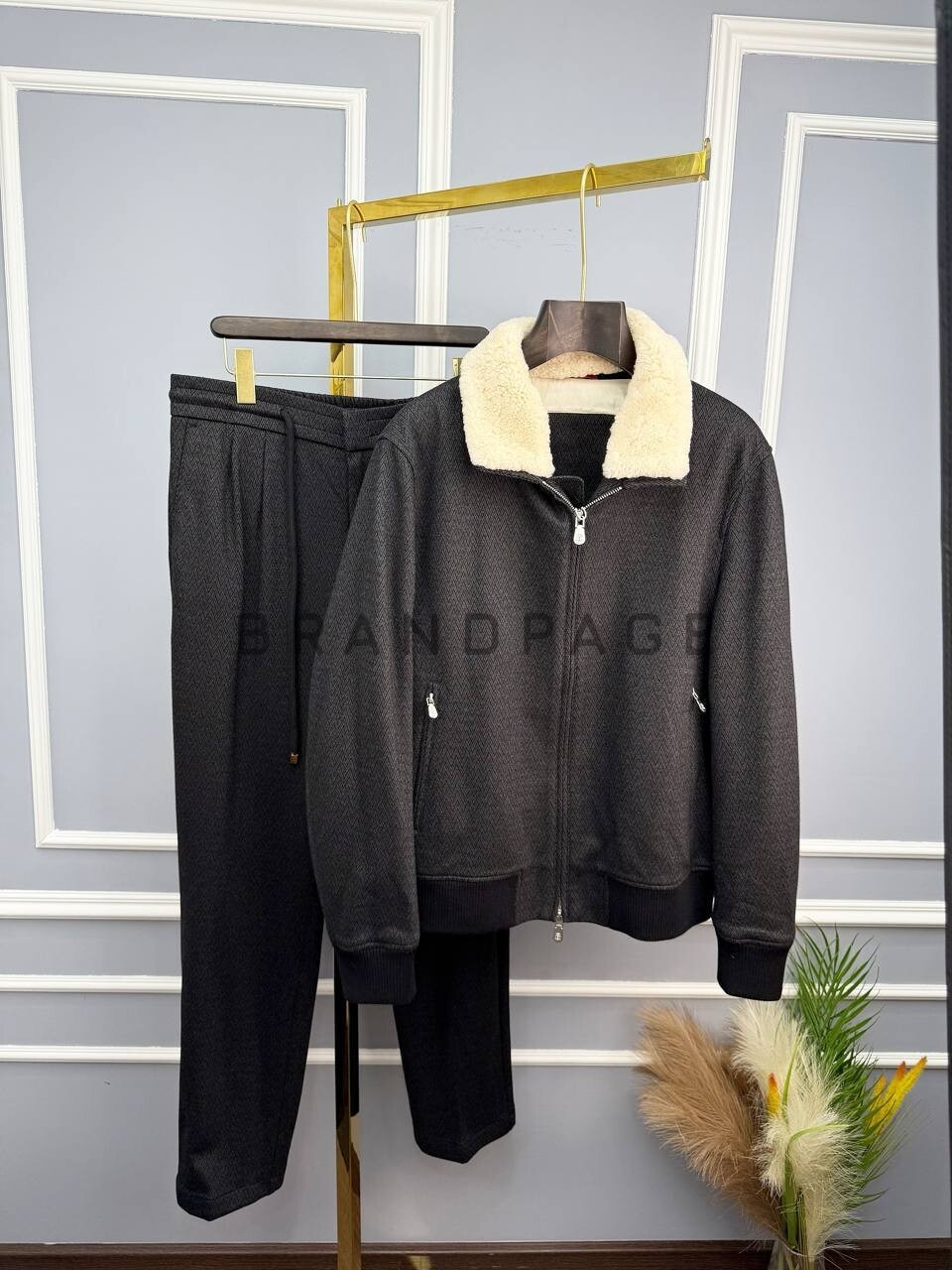 Костюм из шерсти, вискозы и хлопка Brunello Cucinelli BPLUX5681 Костюм из шерсти, вискозы и хлопка Brunello Cucinelli BPLUX5681