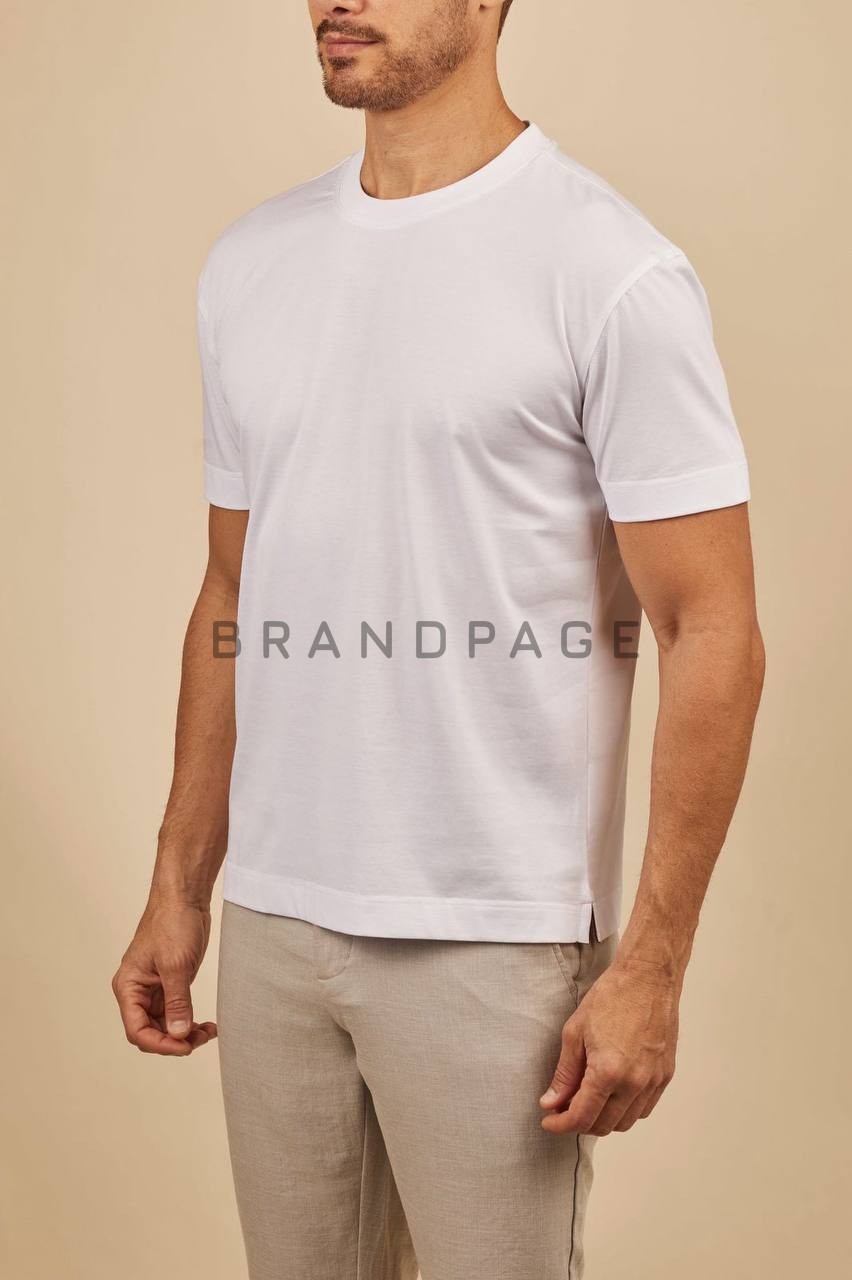 Футболка хлопковая Zegna Футболка хлопковая Zegna