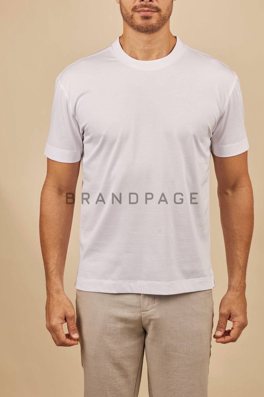 Футболка хлопковая Zegna Футболка хлопковая Zegna