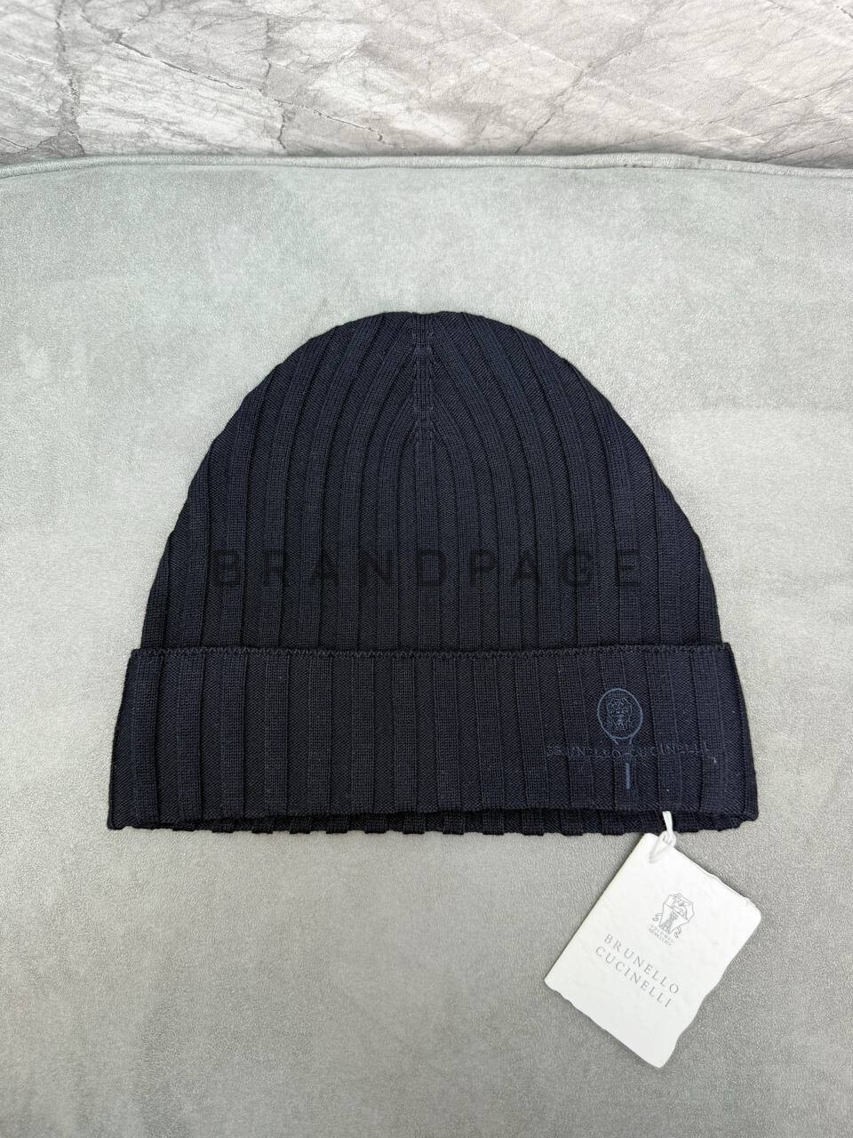 Шапка кашемировая Brunello Cucinelli BPLUX5478 Шапка кашемировая Brunello Cucinelli BPLUX5478