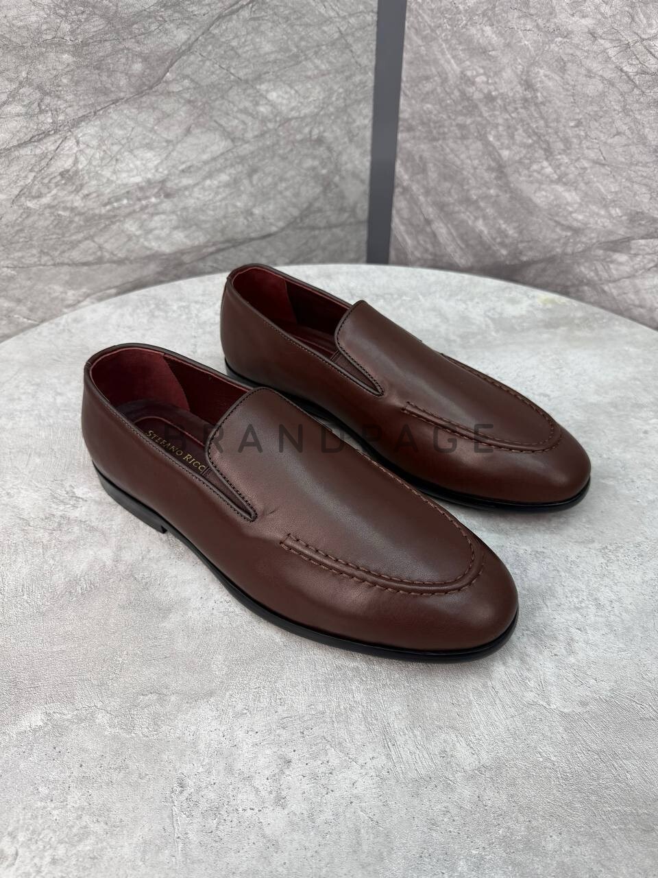 Кожаные лоферы Stefano Ricci BPLUX5450 Кожаные лоферы Stefano Ricci BPLUX5450