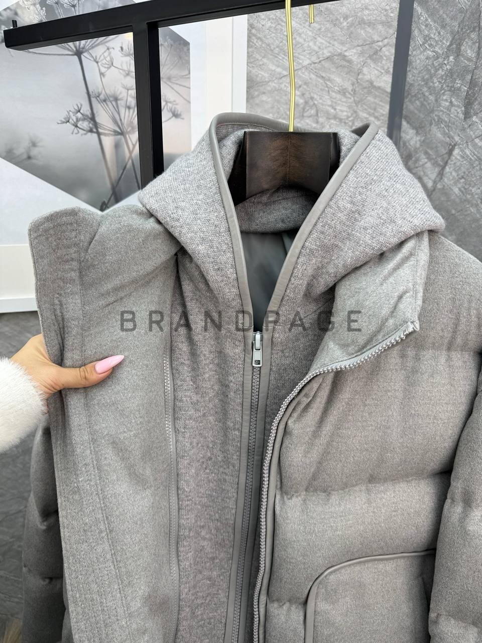Кашемировая куртка Brunello Cucinelli BPLUX5506 Кашемировая куртка Brunello Cucinelli BPLUX5506