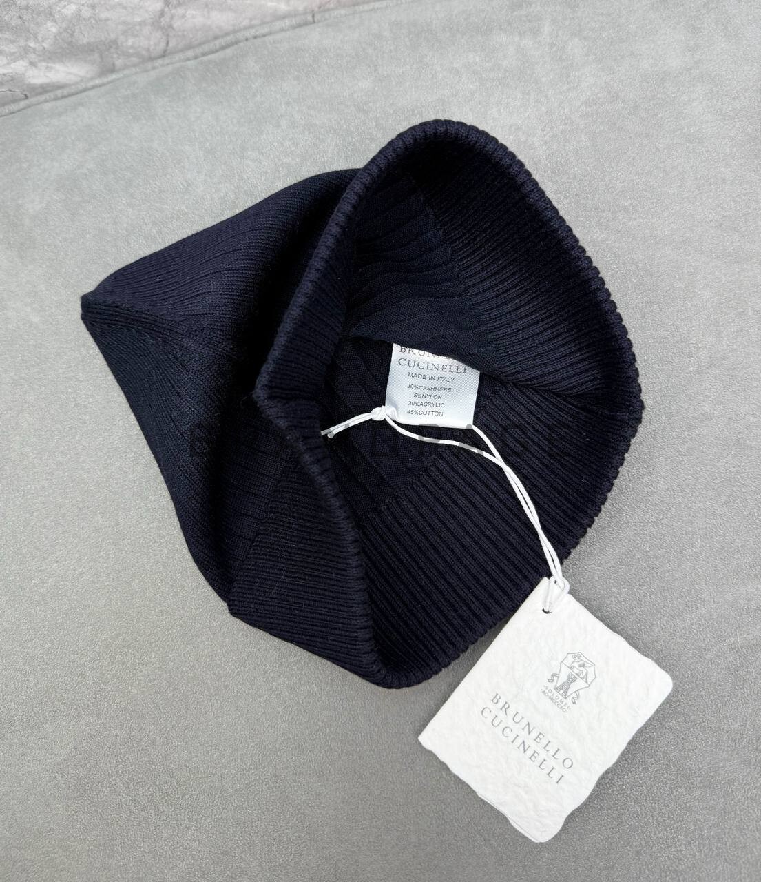 Шапка из кашемира Brunello Cucinelli BPLUX5491 Шапка из кашемира Brunello Cucinelli BPLUX5491