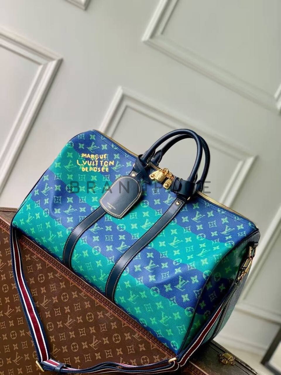 Дорожная сумка из яловой кожи Louis Vuitton BPLUX5457 Дорожная сумка из яловой кожи Louis Vuitton BPLUX5457