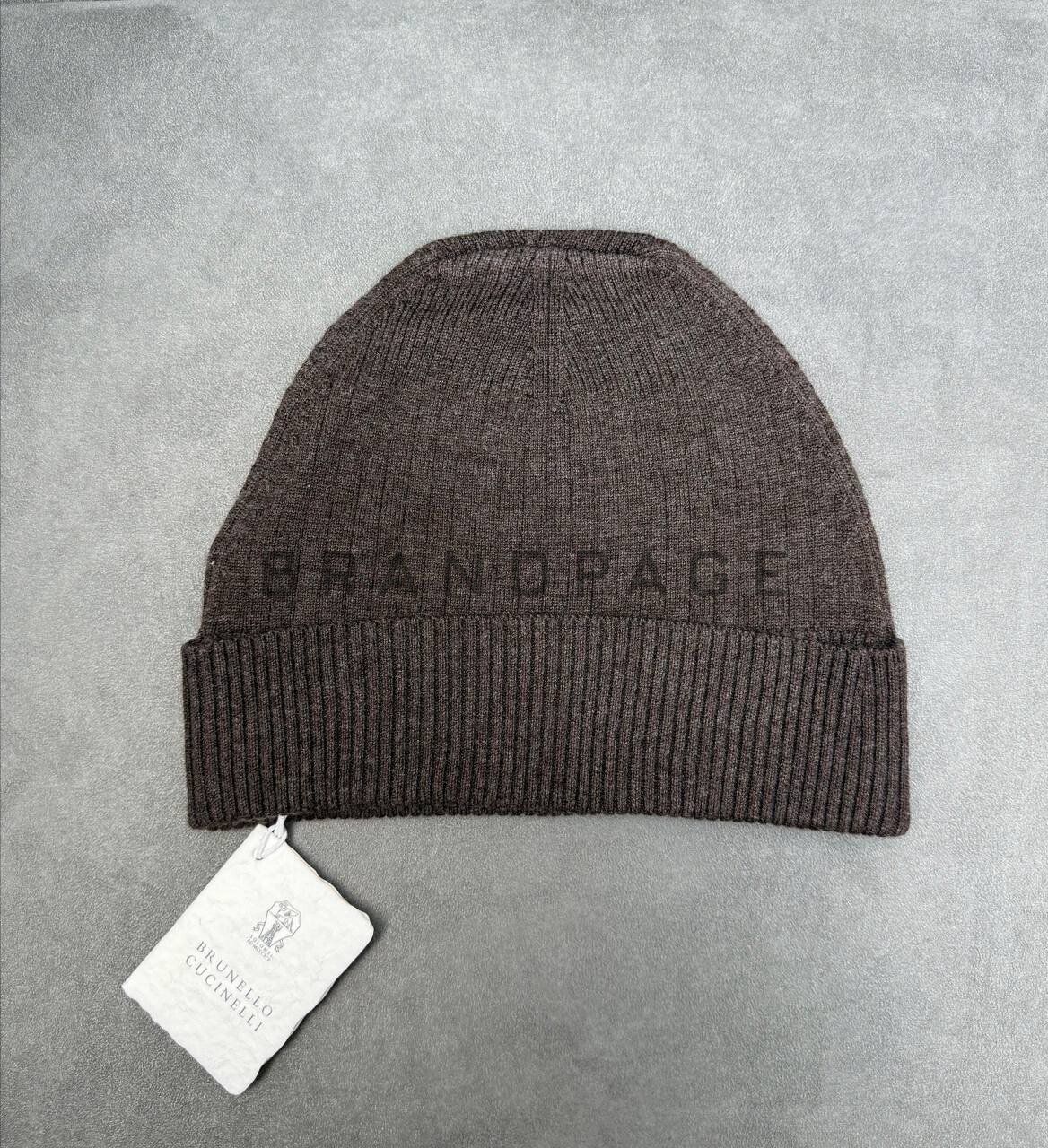 Шапка кашемировая Brunello Cucinelli BPLUX5492 Шапка кашемировая Brunello Cucinelli BPLUX5492