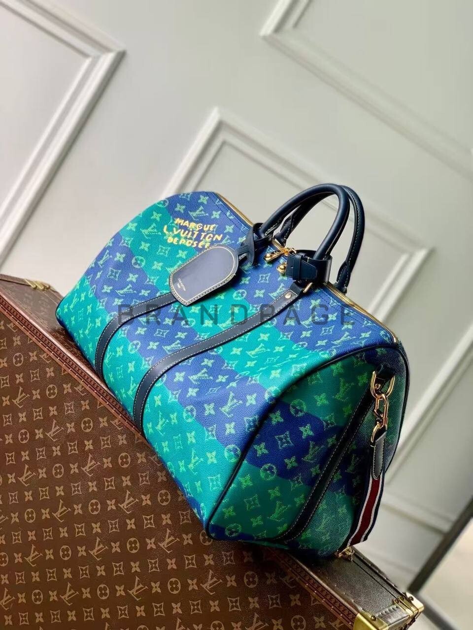 Дорожная сумка из яловой кожи Louis Vuitton BPLUX5457 Дорожная сумка из яловой кожи Louis Vuitton BPLUX5457