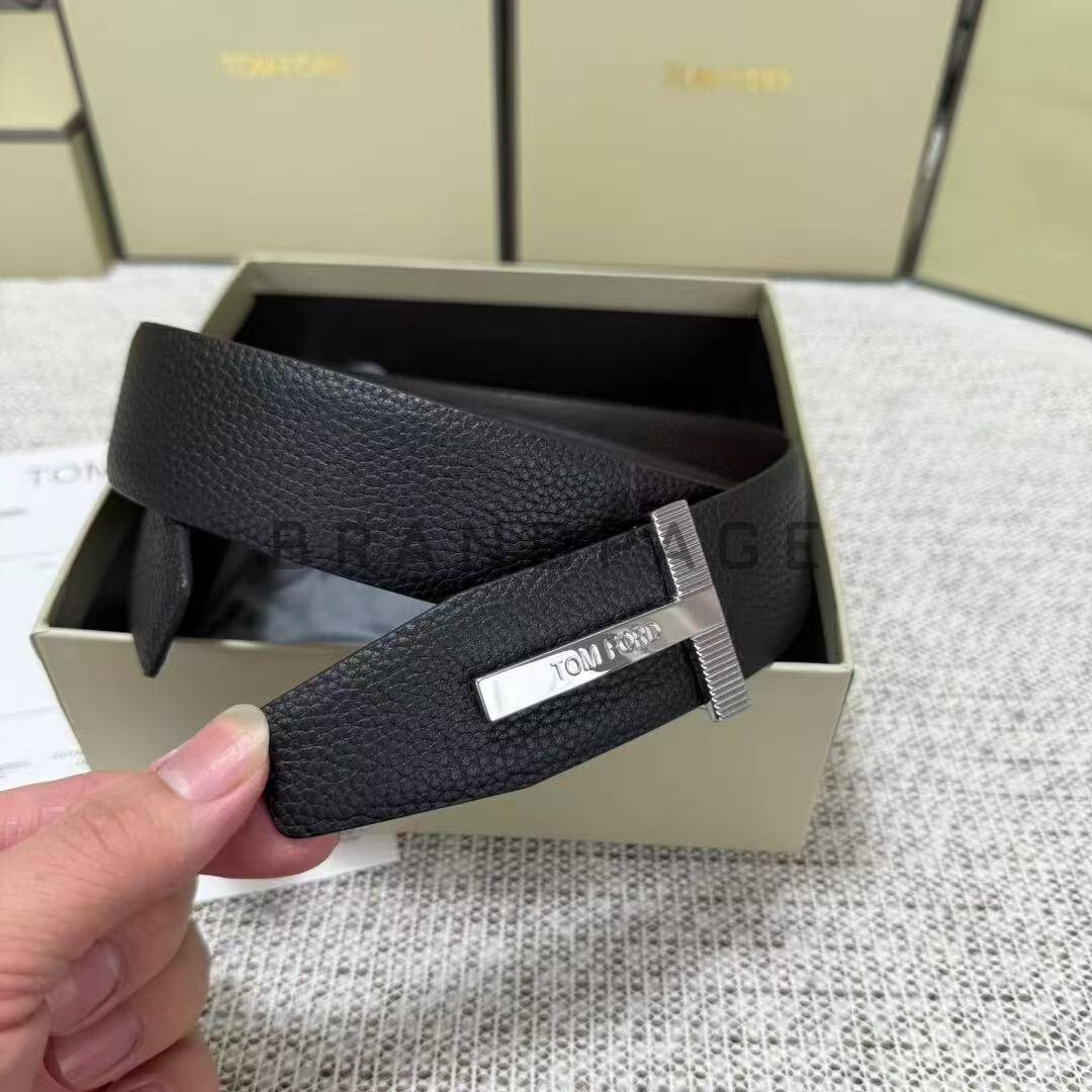 Ремень телячья кожа Tom Ford BPLUX1004 Ремень телячья кожа Tom Ford BPLUX1004