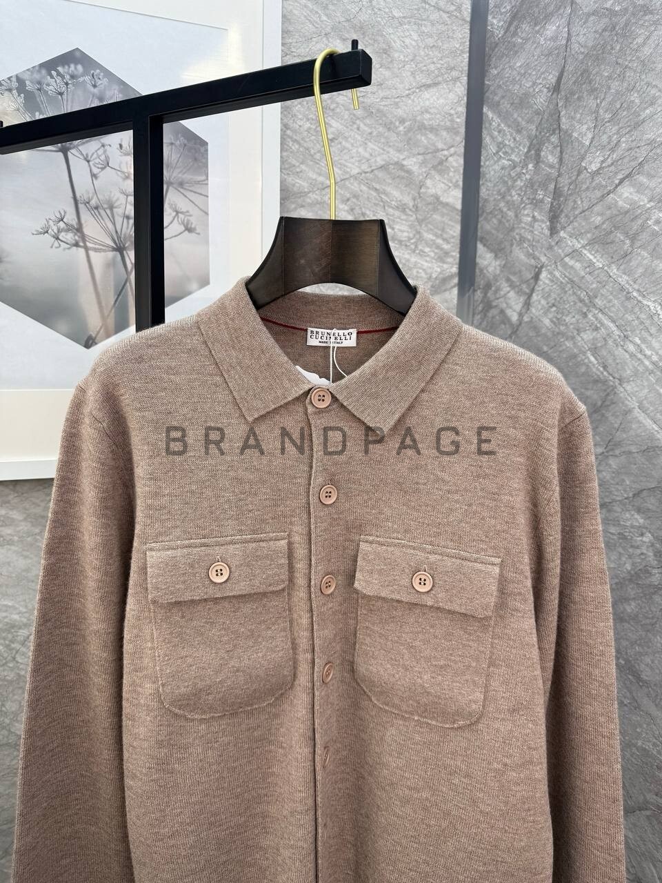 Кардиган ланошерстяной Brunello Cucinelli BPLUX5326 Кардиган ланошерстяной Brunello Cucinelli BPLUX5326