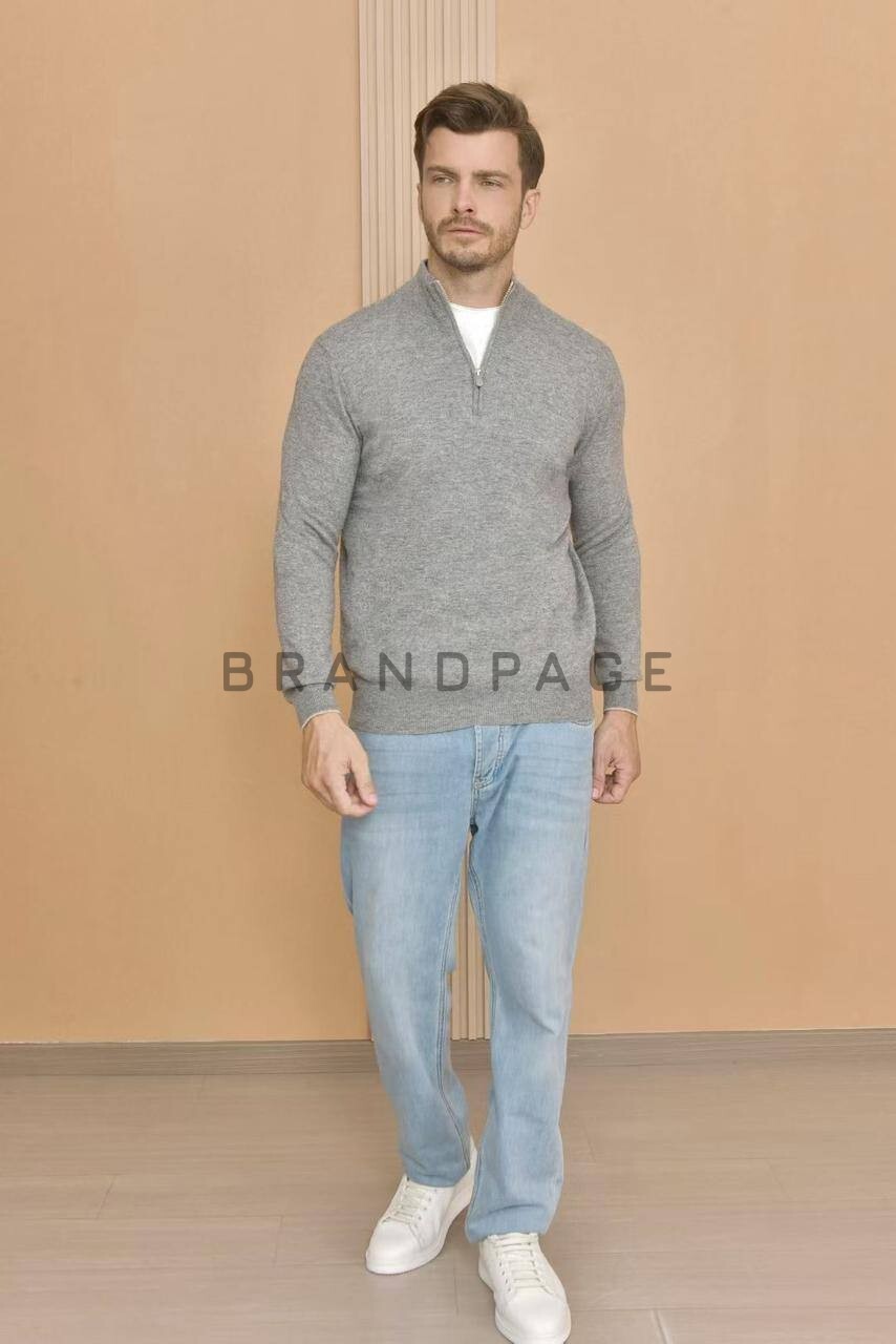 Джемпер кашемировый Brunello Cucinelli BPLUX5574 Джемпер кашемировый Brunello Cucinelli BPLUX5574