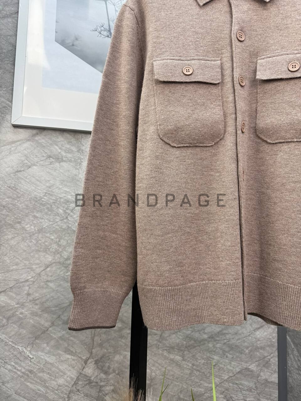 Кардиган ланошерстяной Brunello Cucinelli BPLUX5326 Кардиган ланошерстяной Brunello Cucinelli BPLUX5326