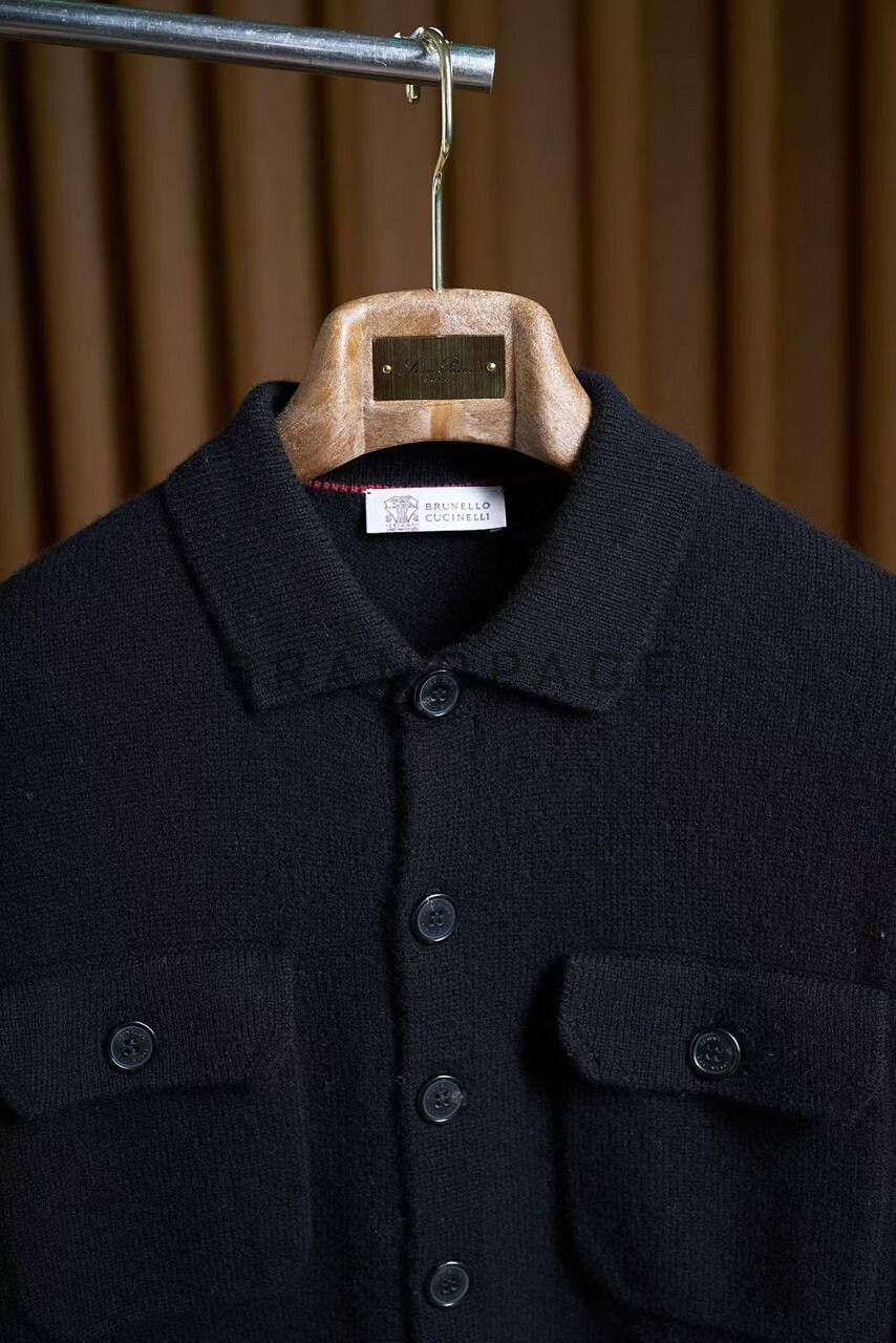 Кардиган из лана шерсти Brunello Cucinelli BPLUX5524 Кардиган из лана шерсти Brunello Cucinelli BPLUX5524