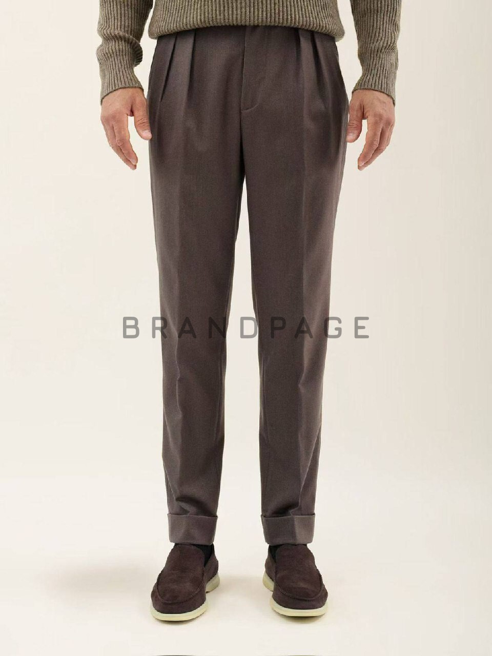 Брюки хлопково-модальные Loro Piana BPLUX5526 Брюки хлопково-модальные Loro Piana BPLUX5526