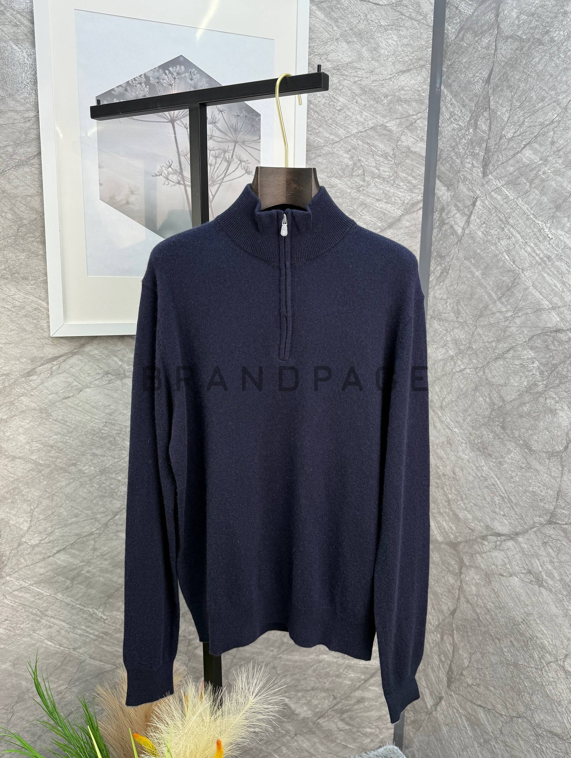 Джемпер кашемировый Brunello Cucinelli BPLUX5539 Джемпер кашемировый Brunello Cucinelli BPLUX5539