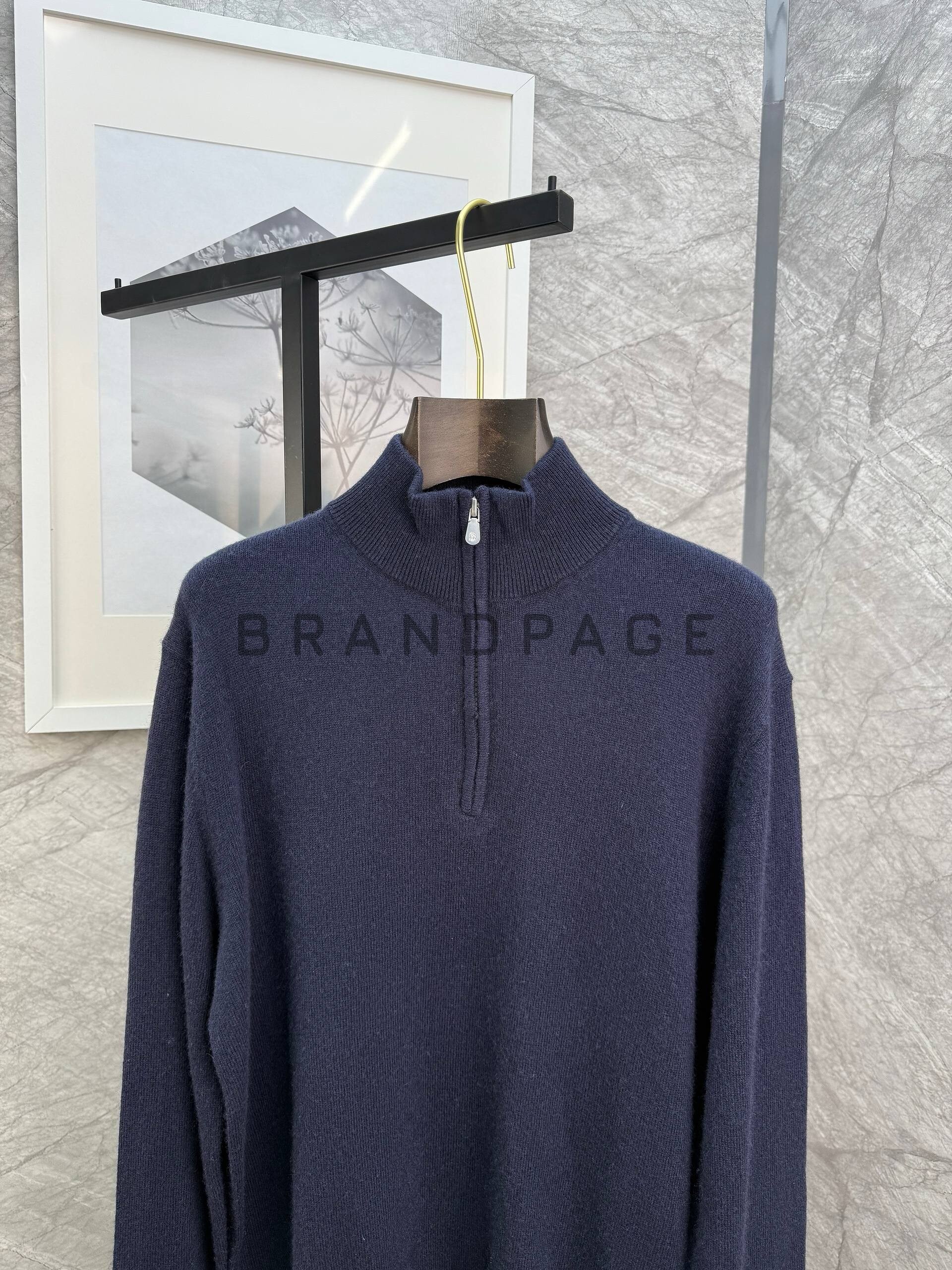 Джемпер кашемировый Brunello Cucinelli BPLUX5539 Джемпер кашемировый Brunello Cucinelli BPLUX5539