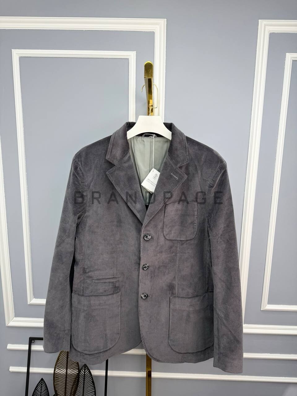 Костюм хлопковый Brunello Cucinelli BPLUX5515 Костюм хлопковый Brunello Cucinelli BPLUX5515