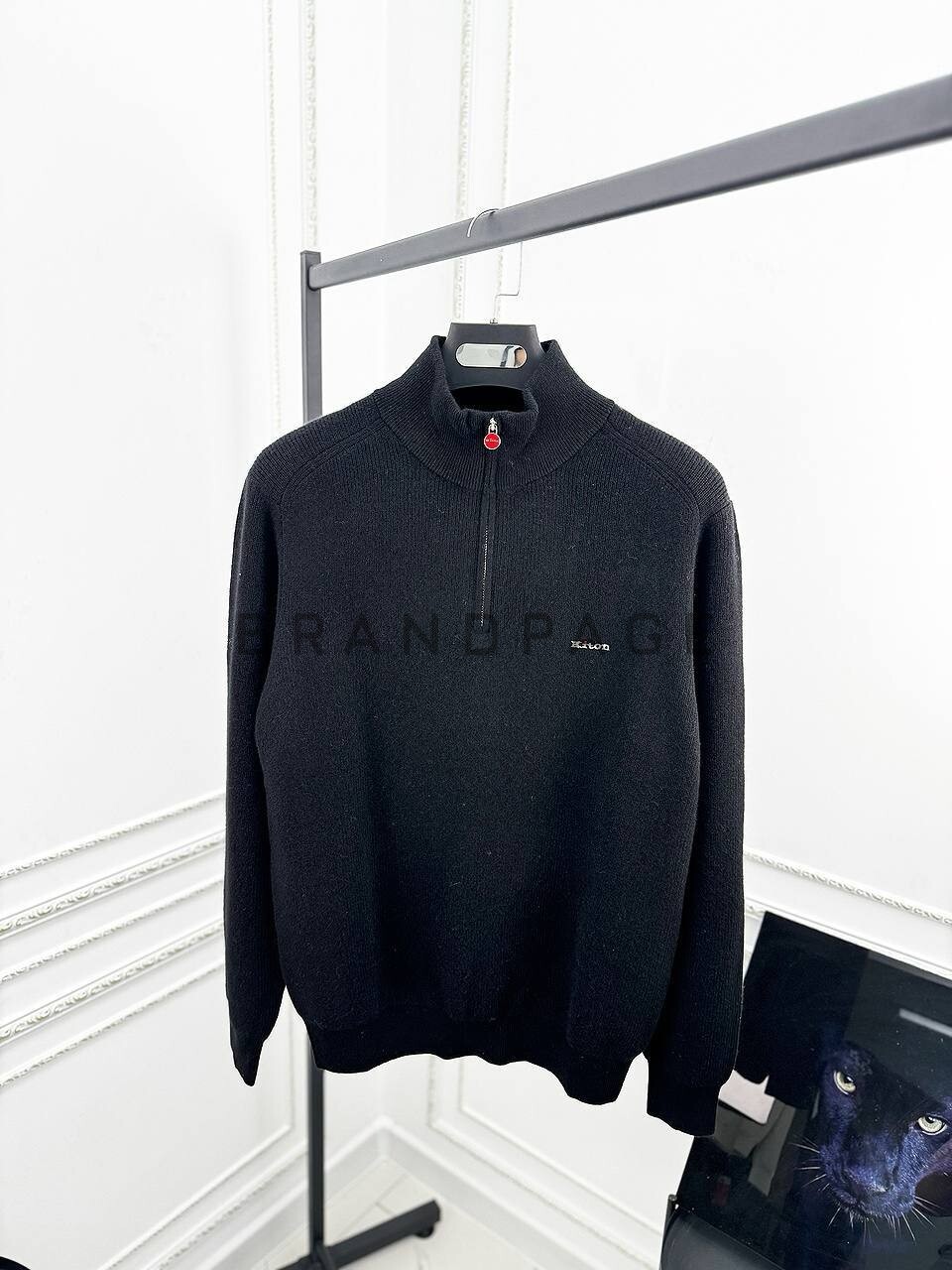 Свитер из шерсти ланы Kiton BPLUX5357 Свитер из шерсти ланы Kiton BPLUX5357