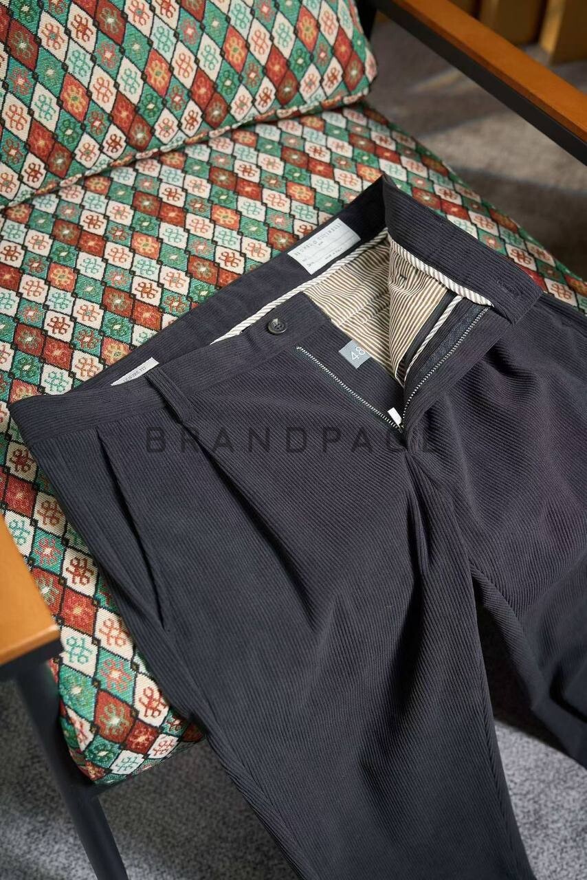 Брюки вельветовые Brunello Cucinelli BPLUX5370 Брюки вельветовые Brunello Cucinelli BPLUX5370