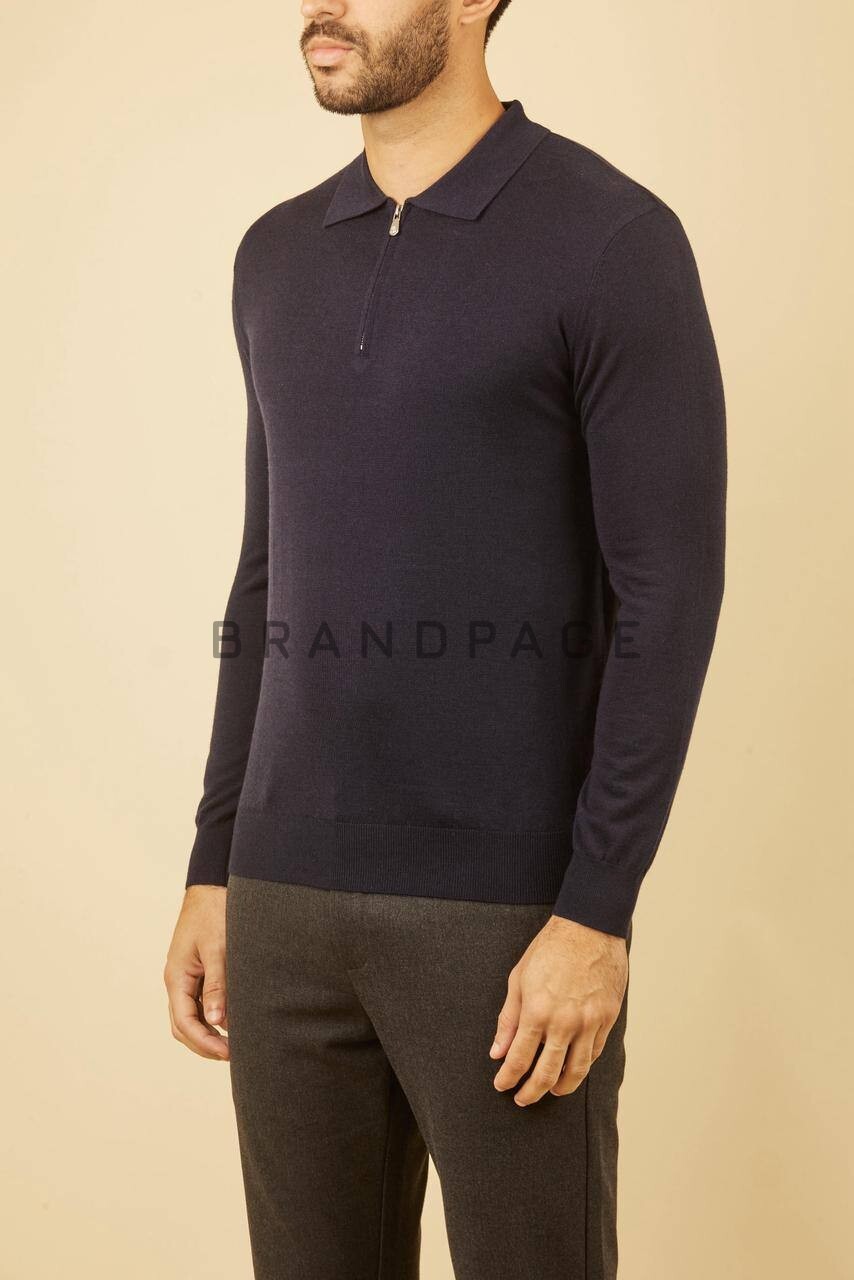 Поло кашемировое Brunello Cucinelli BPLUX5616 Поло кашемировое Brunello Cucinelli BPLUX5616