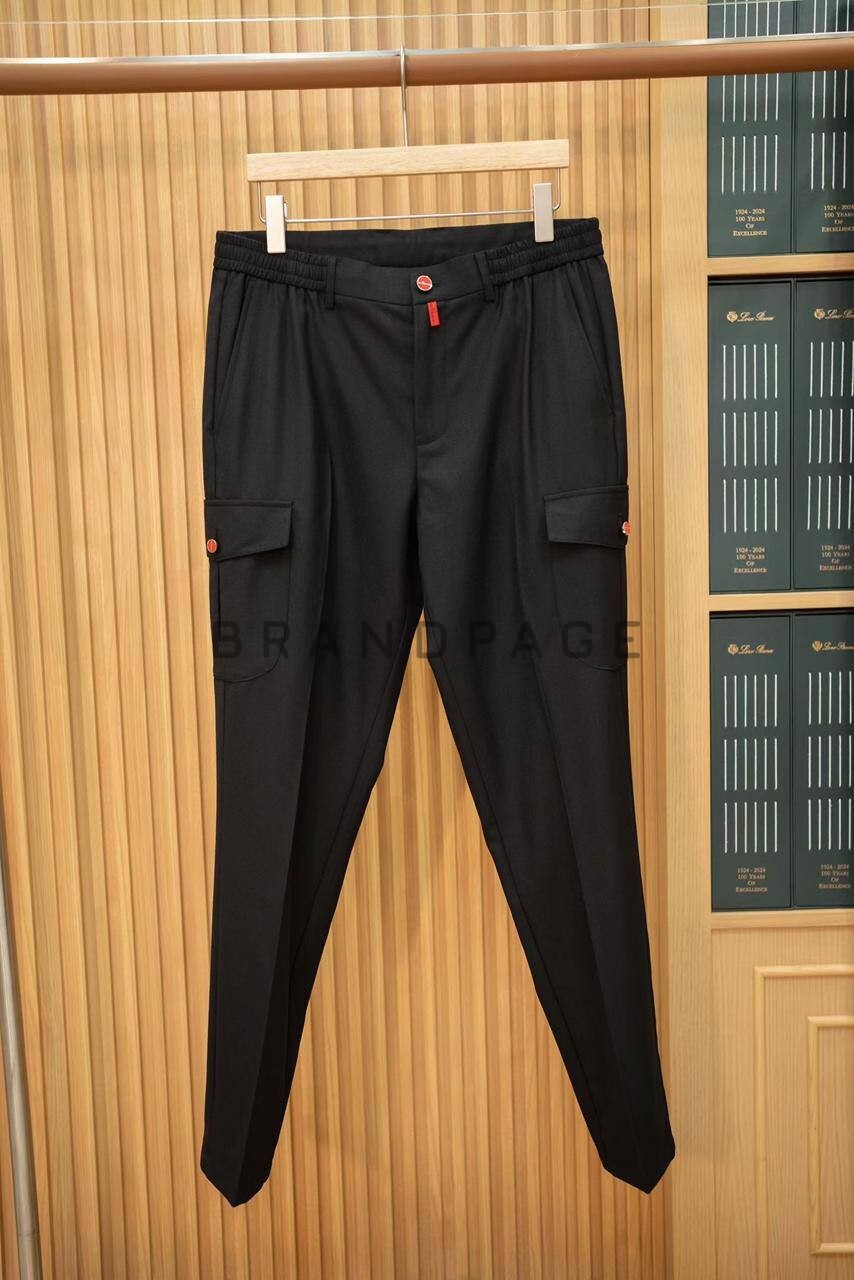 Брюки из шерсти лана Kiton BPLUX5505 Брюки из шерсти лана Kiton BPLUX5505