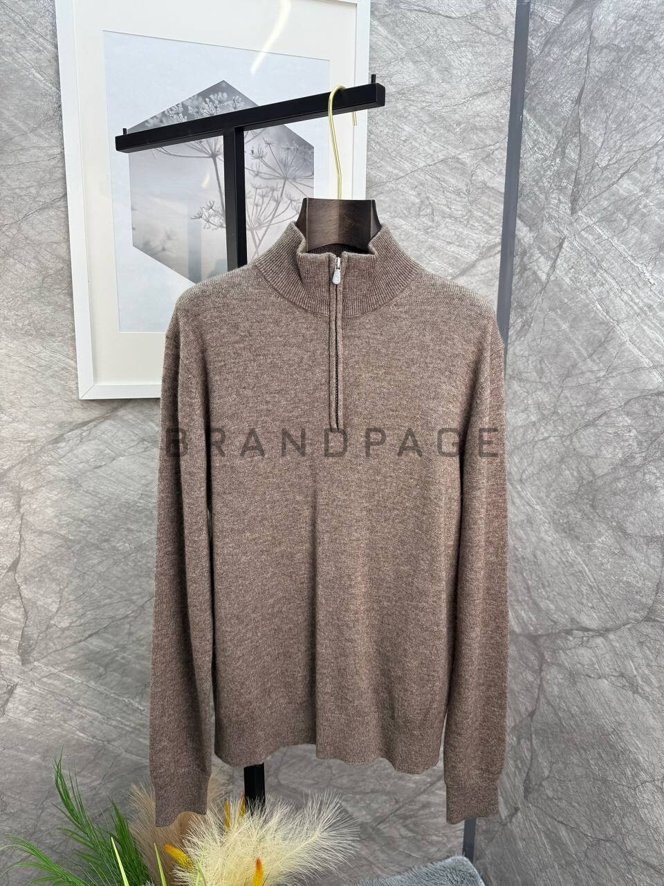 Джемпер кашемировый Brunello Cucinelli BPLUX5544 Джемпер кашемировый Brunello Cucinelli BPLUX5544