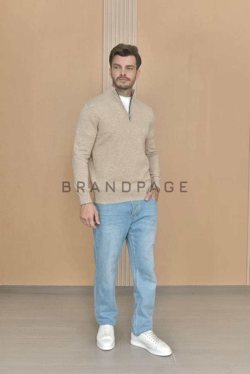 Джемпер кашемировый Brunello Cucinelli BPLUX5565 Джемпер кашемировый Brunello Cucinelli BPLUX5565