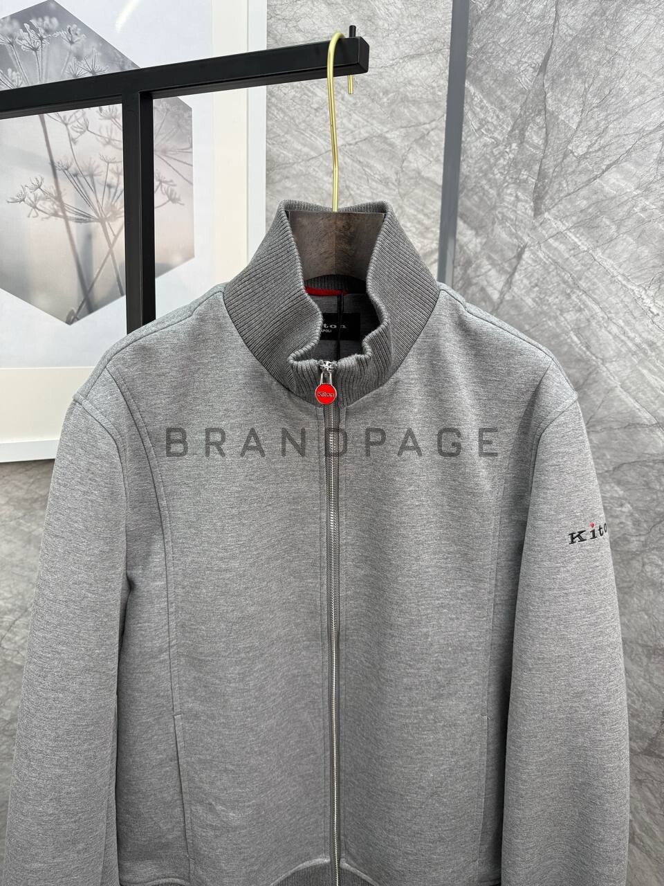 Спортивный костюм хлопковый Kiton BPLUX5658 Спортивный костюм хлопковый Kiton BPLUX5658