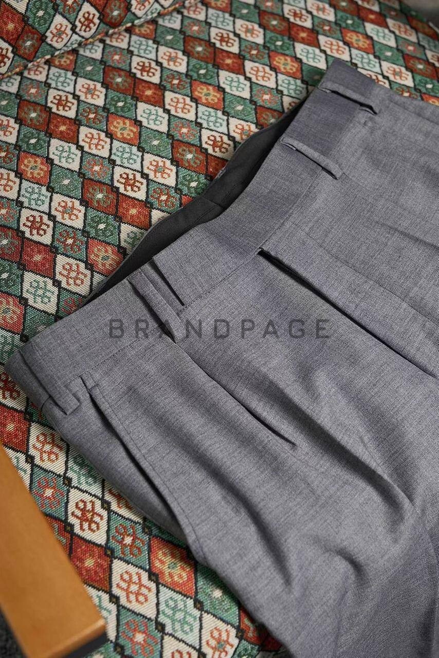 Брюки шерстяные Zegna BPLUX5392 Брюки шерстяные Zegna BPLUX5392