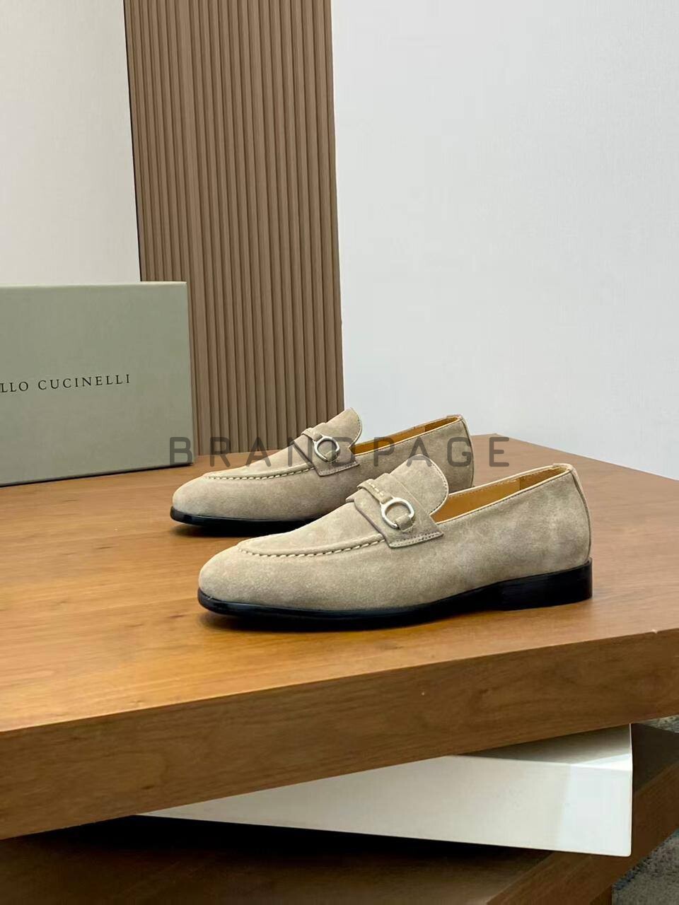 Туфли замшевые Brunello Cucinelli BPLUX5359 Туфли замшевые Brunello Cucinelli BPLUX5359