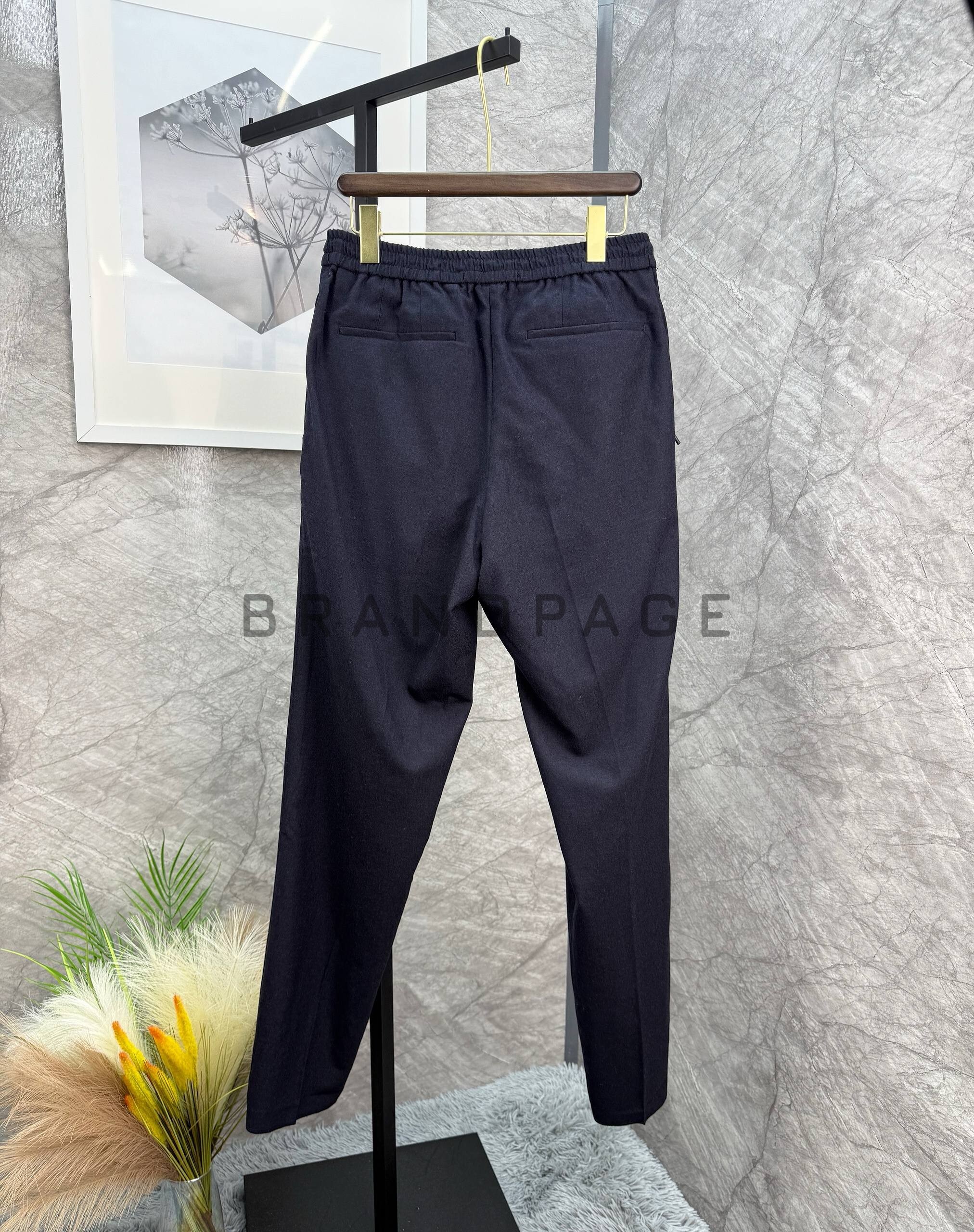 Брюки из шерсти Лана Zegna BPLUX5546 Брюки из шерсти Лана Zegna BPLUX5546