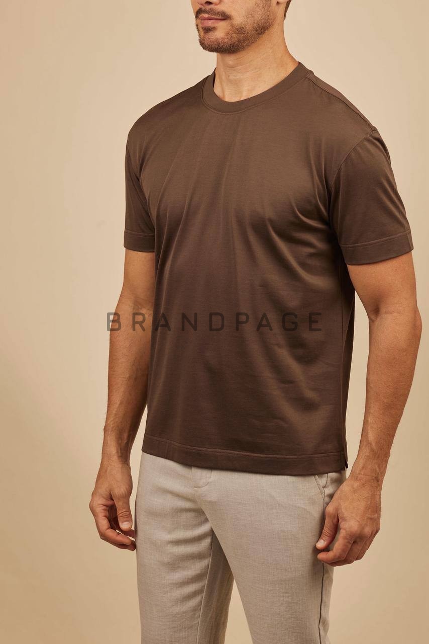 Футболка хлопковая Zegna BPLUX12281 Футболка хлопковая Zegna BPLUX12281