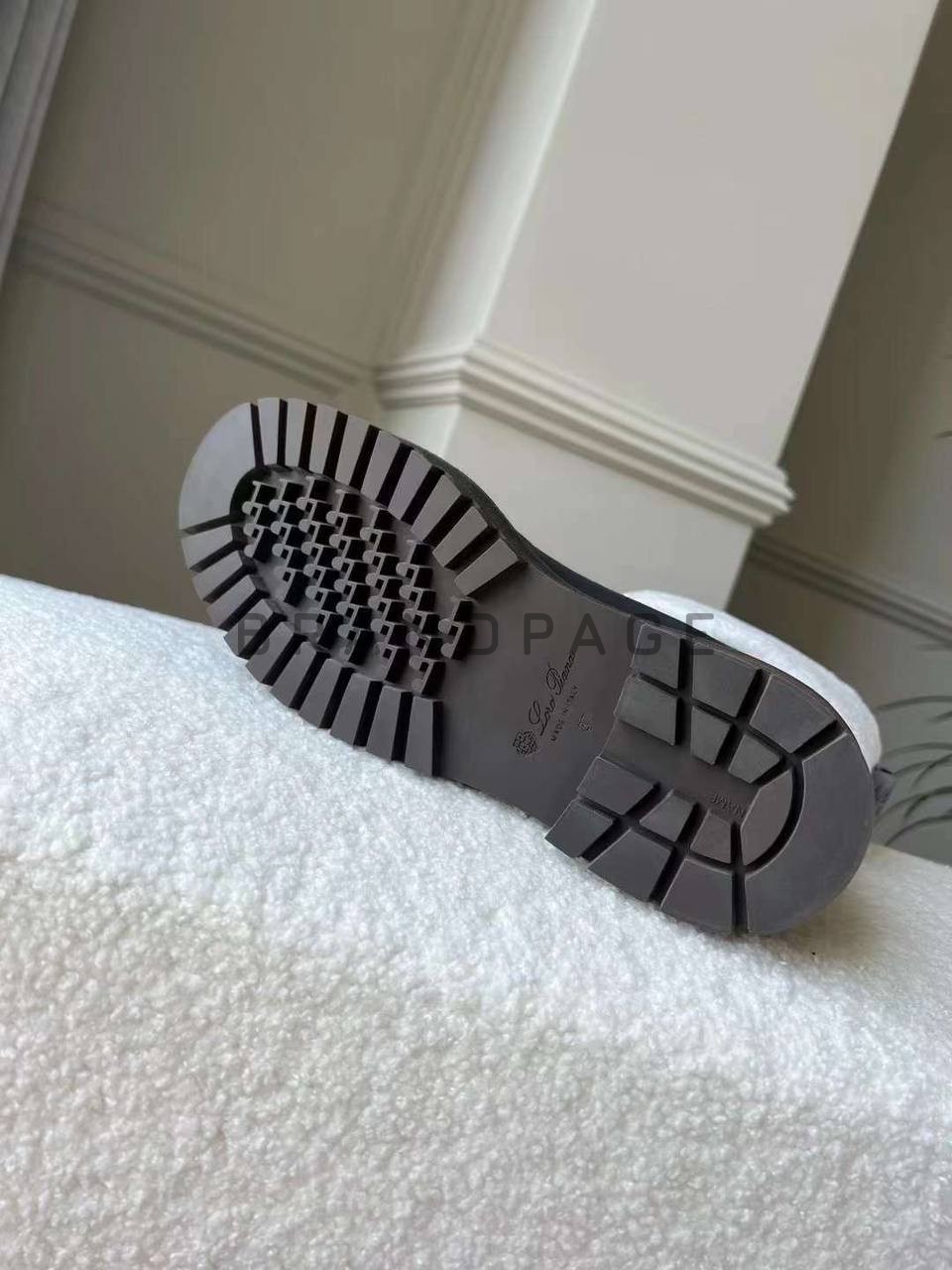 Женские ботинки из меха Loro Piana Regent BPLUX12523 Женские ботинки из меха Loro Piana Regent BPLUX12523