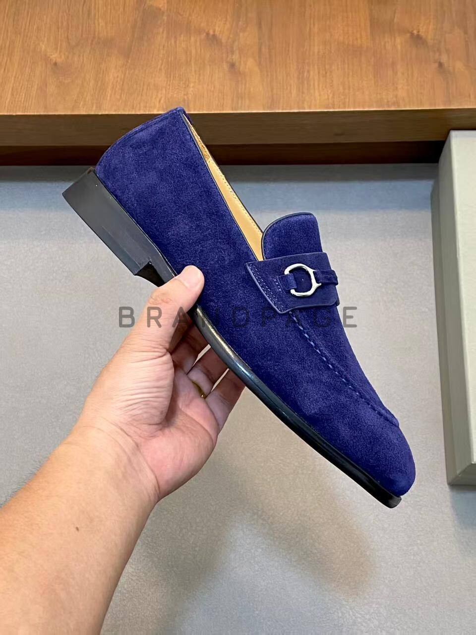 Туфли замшевые Brunello Cucinelli BPLUX5363 Туфли замшевые Brunello Cucinelli BPLUX5363