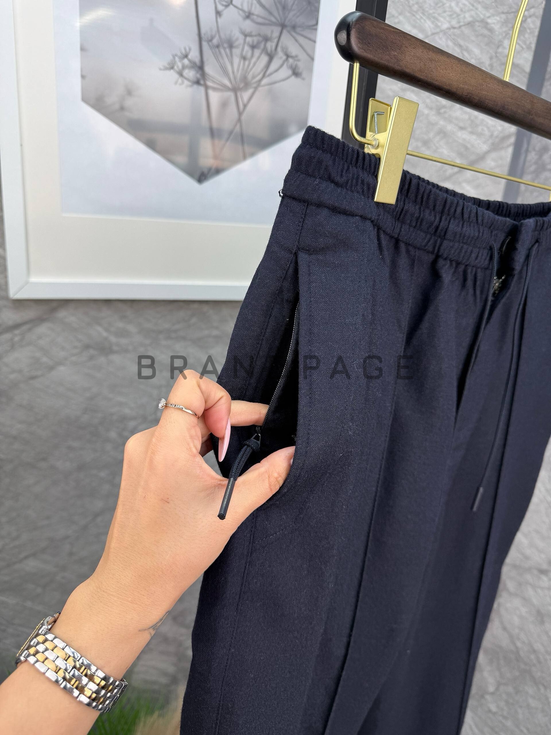 Брюки из шерсти Лана Zegna BPLUX5546 Брюки из шерсти Лана Zegna BPLUX5546